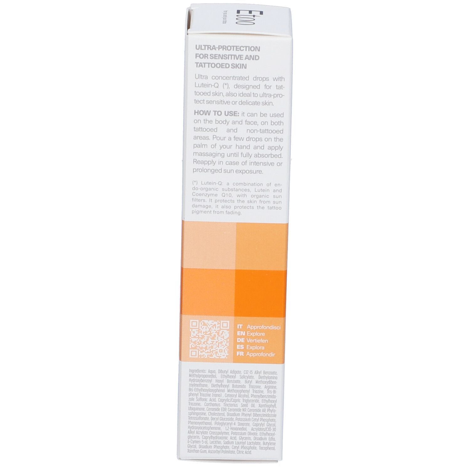 Etoo Ultra Drops SPF50+ Cream