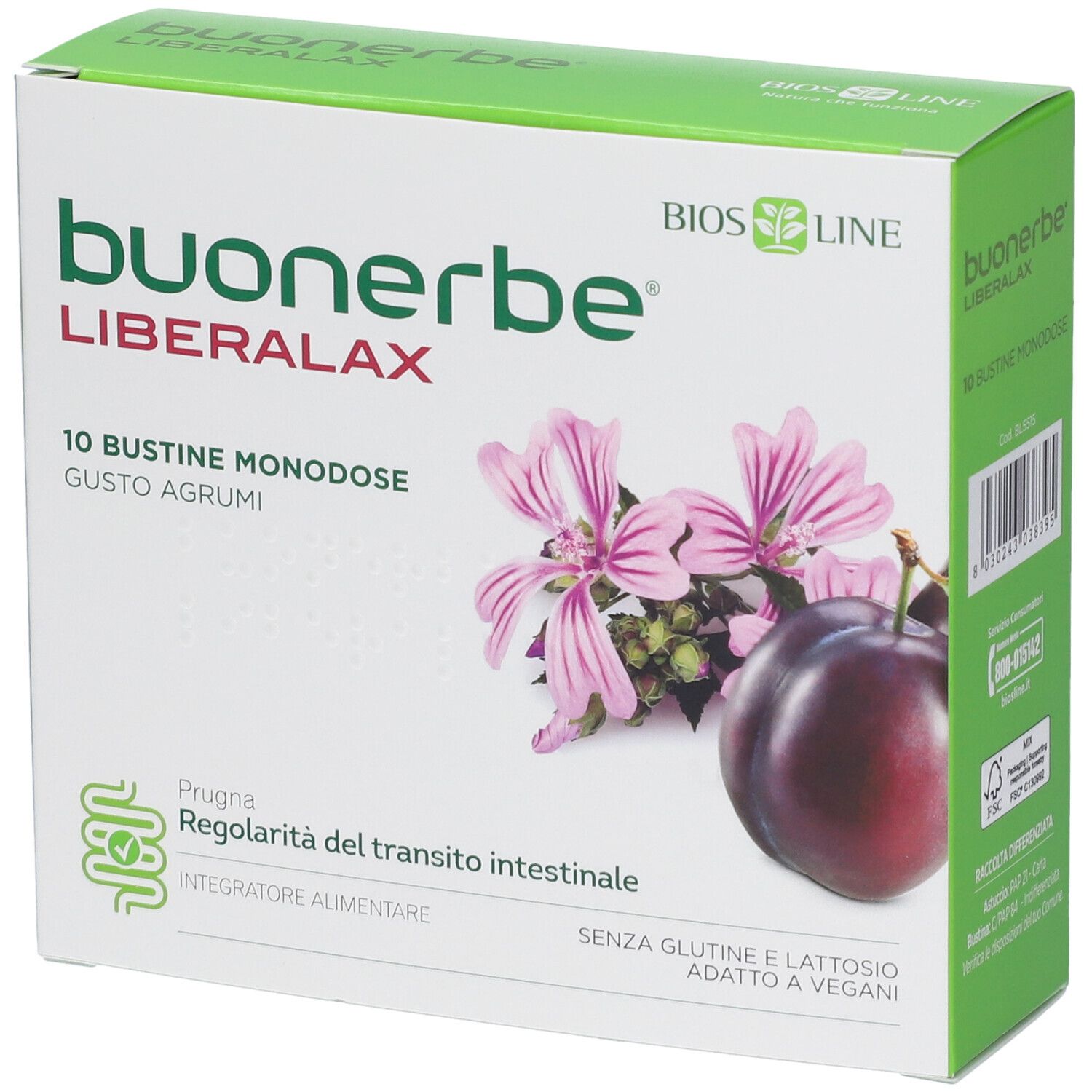 Bios Line Buonerbe Liberalax Gusto Agrumi Bustine