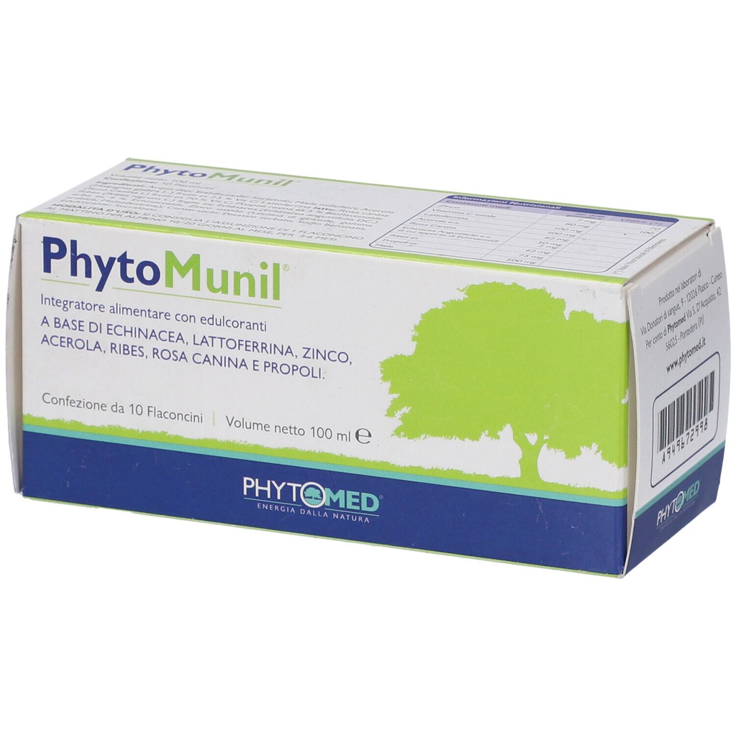 Phytomunil 10 Flaconcini Da 10 Ml Nuova Formulazione