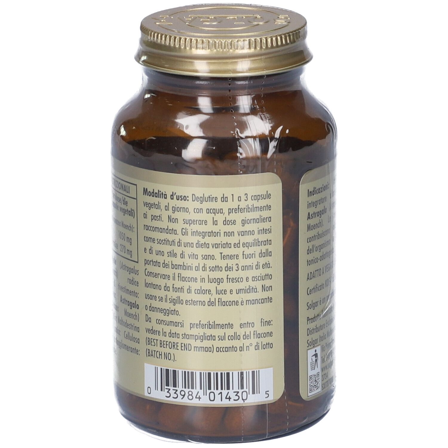 Astragali 100 Capsule Vegetali