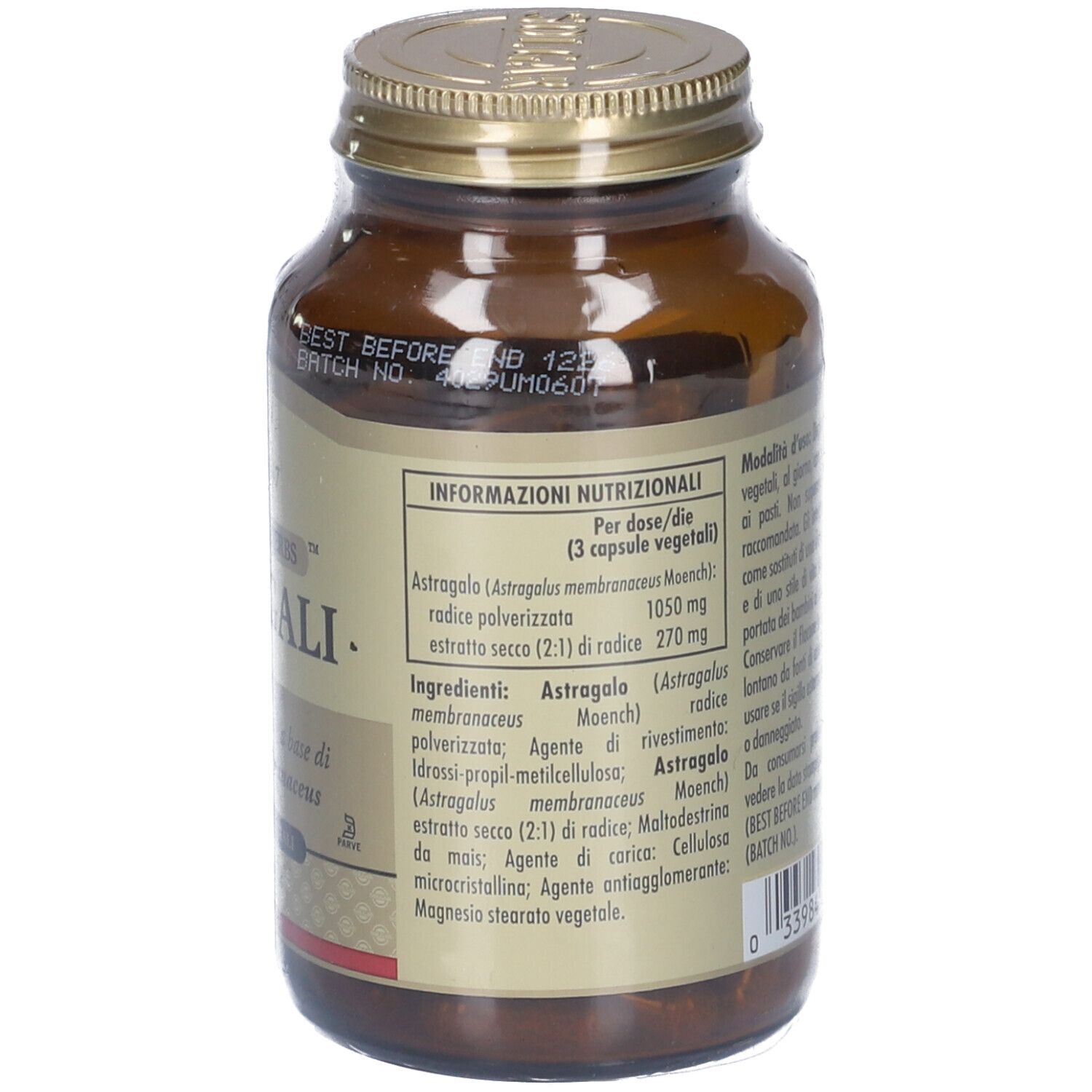 Astragali 100 Capsule Vegetali