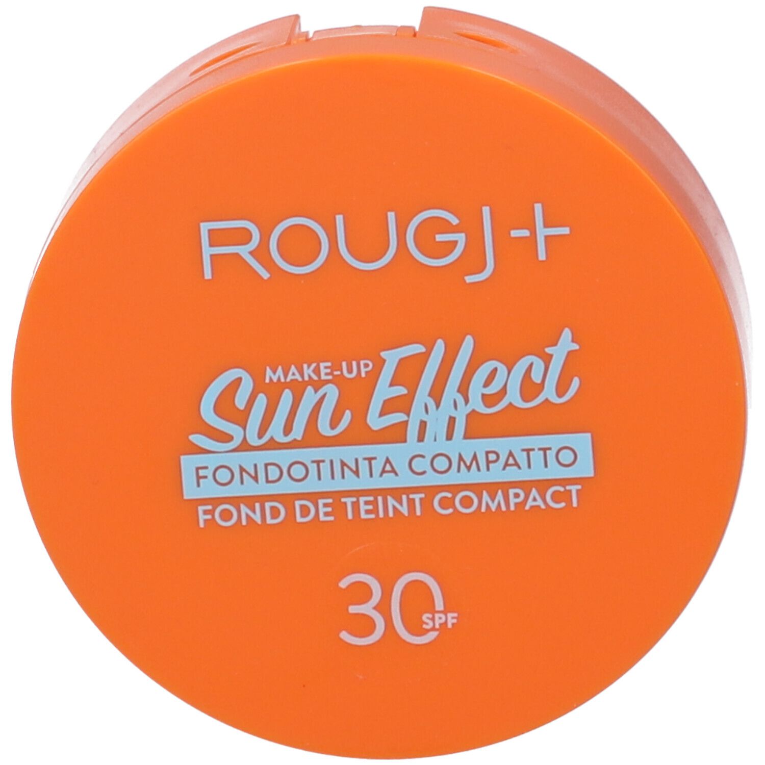 ROUGJ+ Fondotinta Compatto Solare SPF30 Sun Effect Tonalità 02