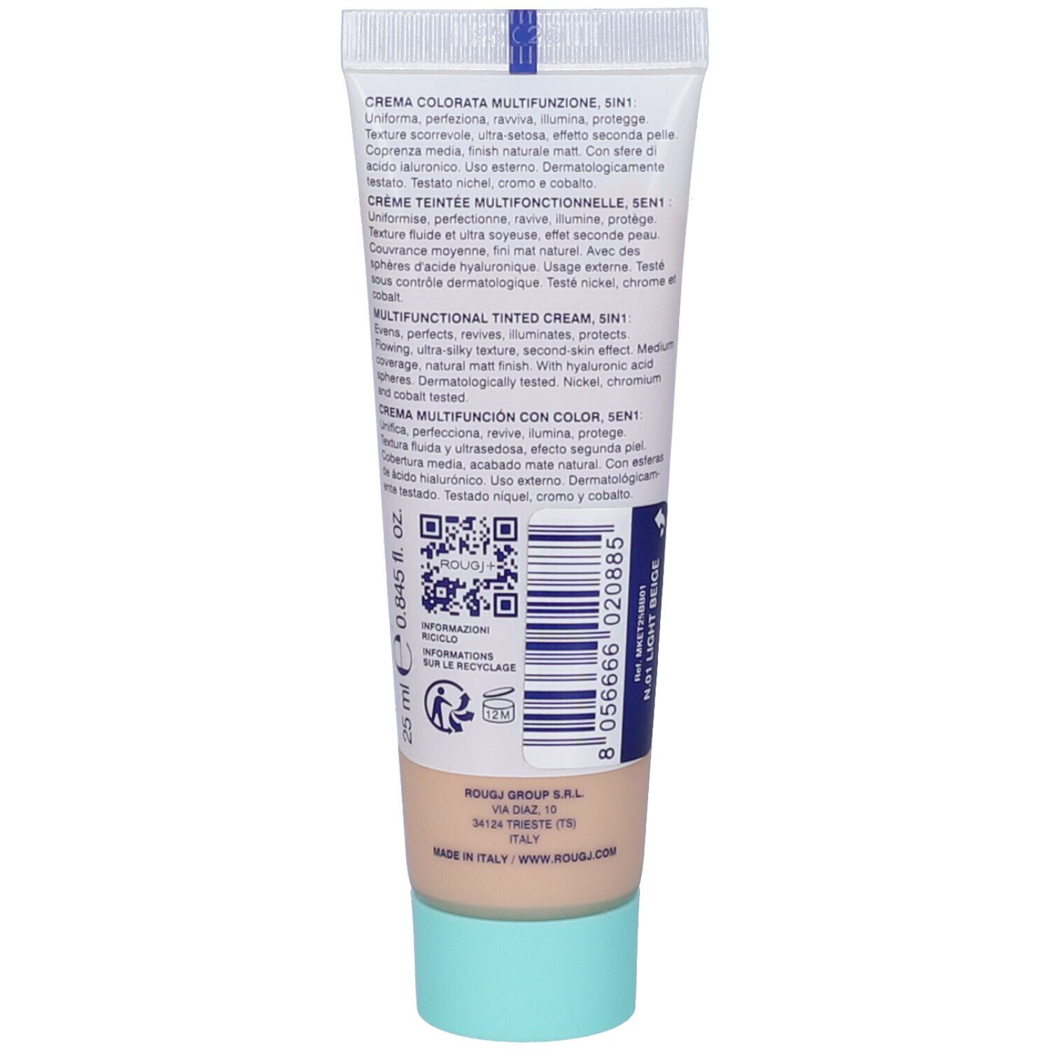 Rougj Étoile BB Cream 5in1 SPF 30 Tonalità 01