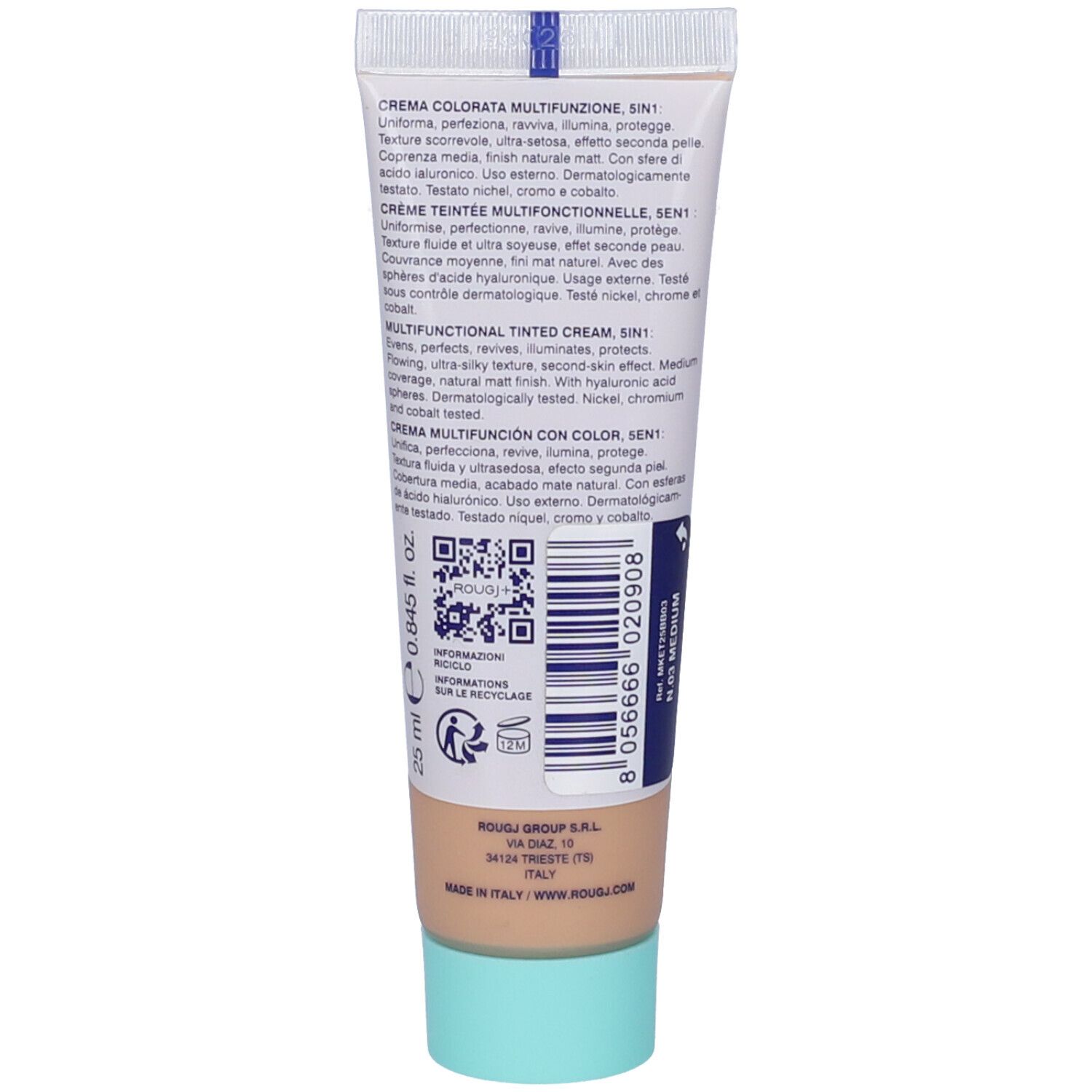 Rougj Étoile BB Cream 5in1 SPF 30 Tonalità 03