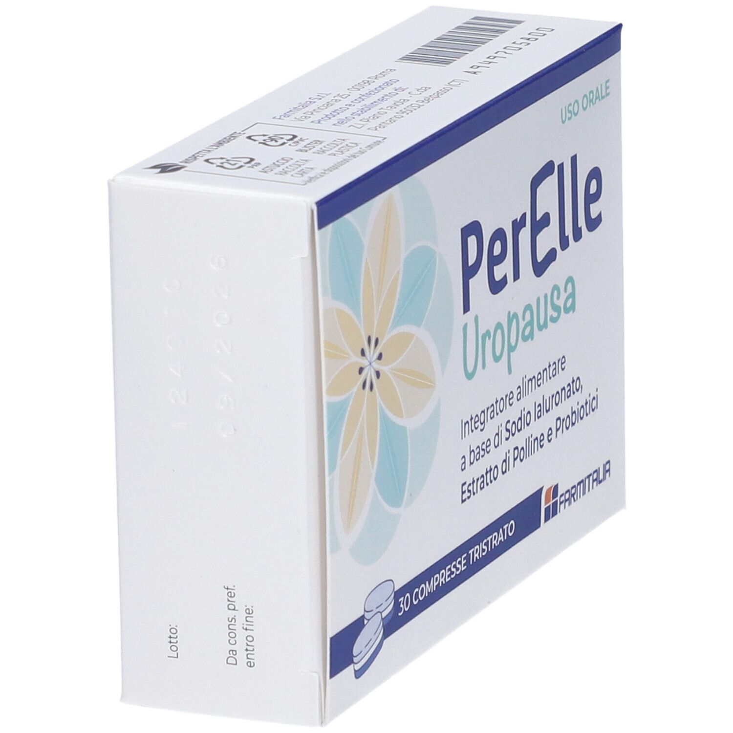 Perelle Uropausa Compresse Tristrato