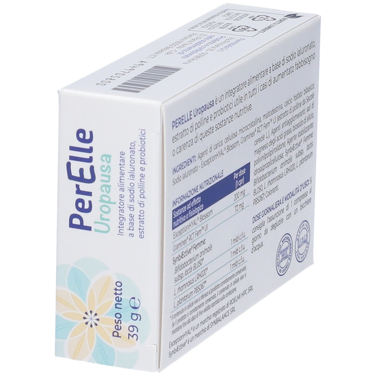 Perelle Uropausa Compresse Tristrato