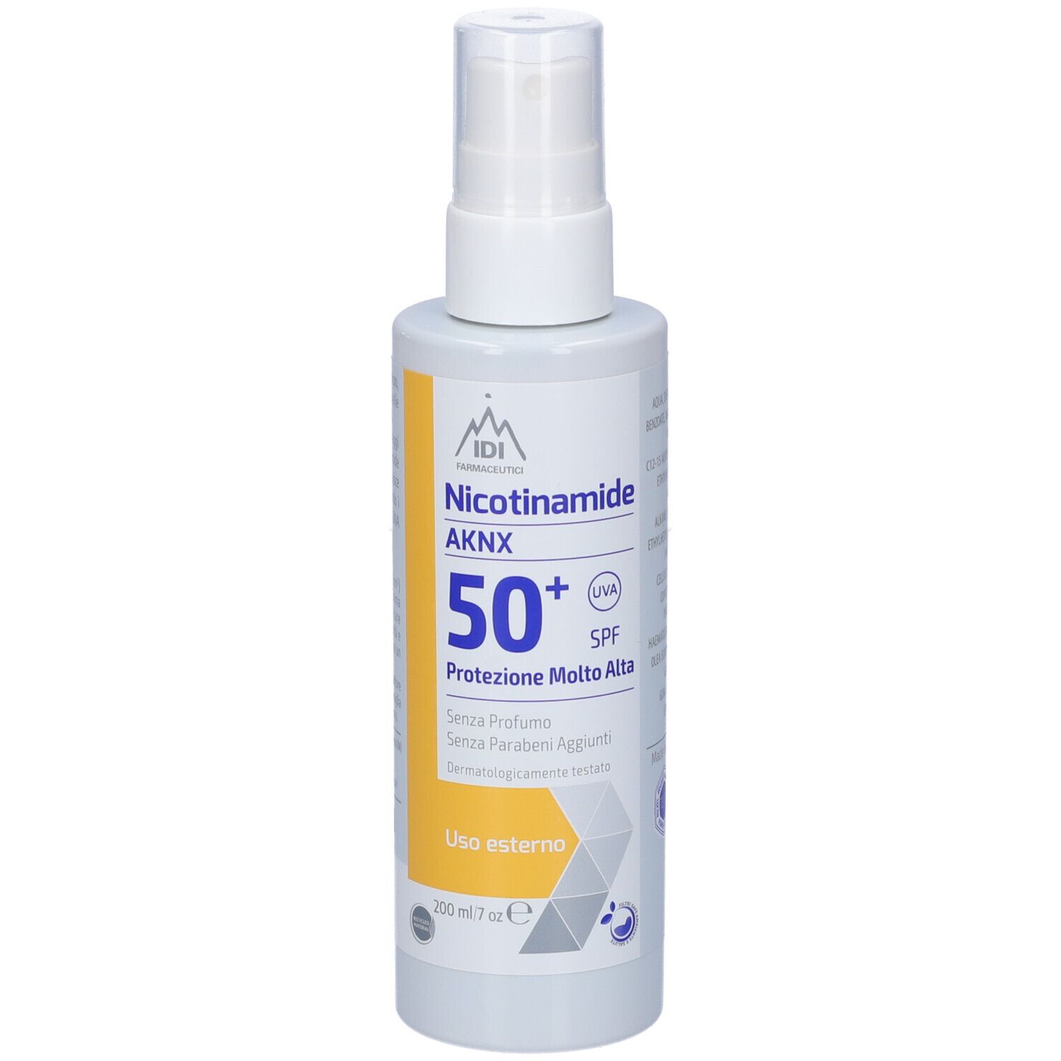 IDI Farmaceutici Nicotinamide AKNX SPF50+ Spray