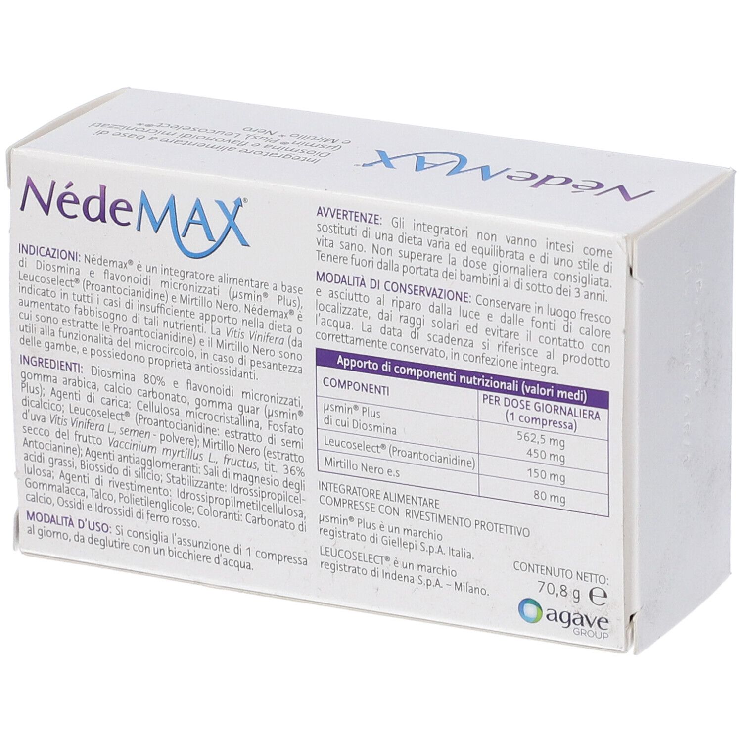 Agave Nedemax Compresse