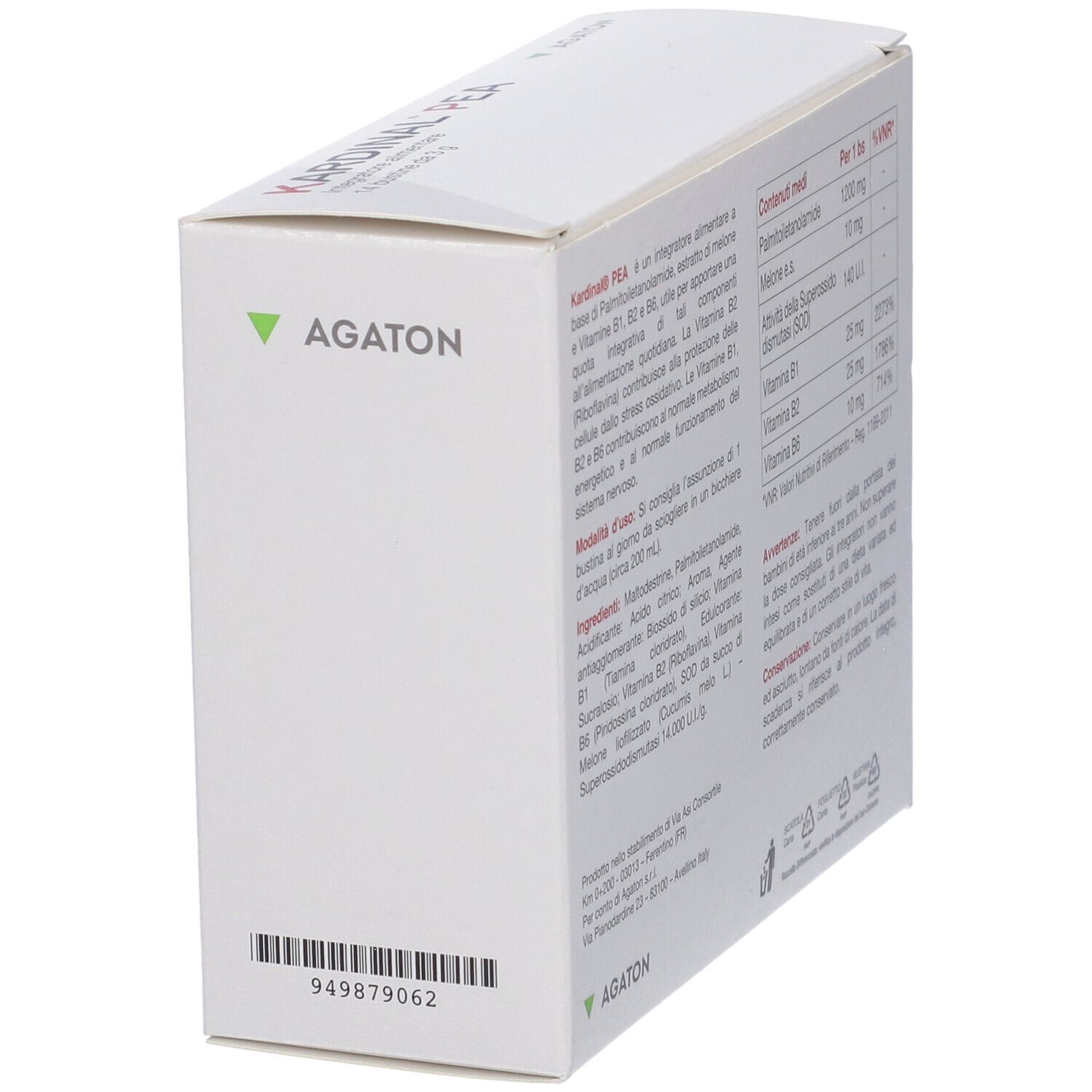 Kardinal Pea 14 Bustine