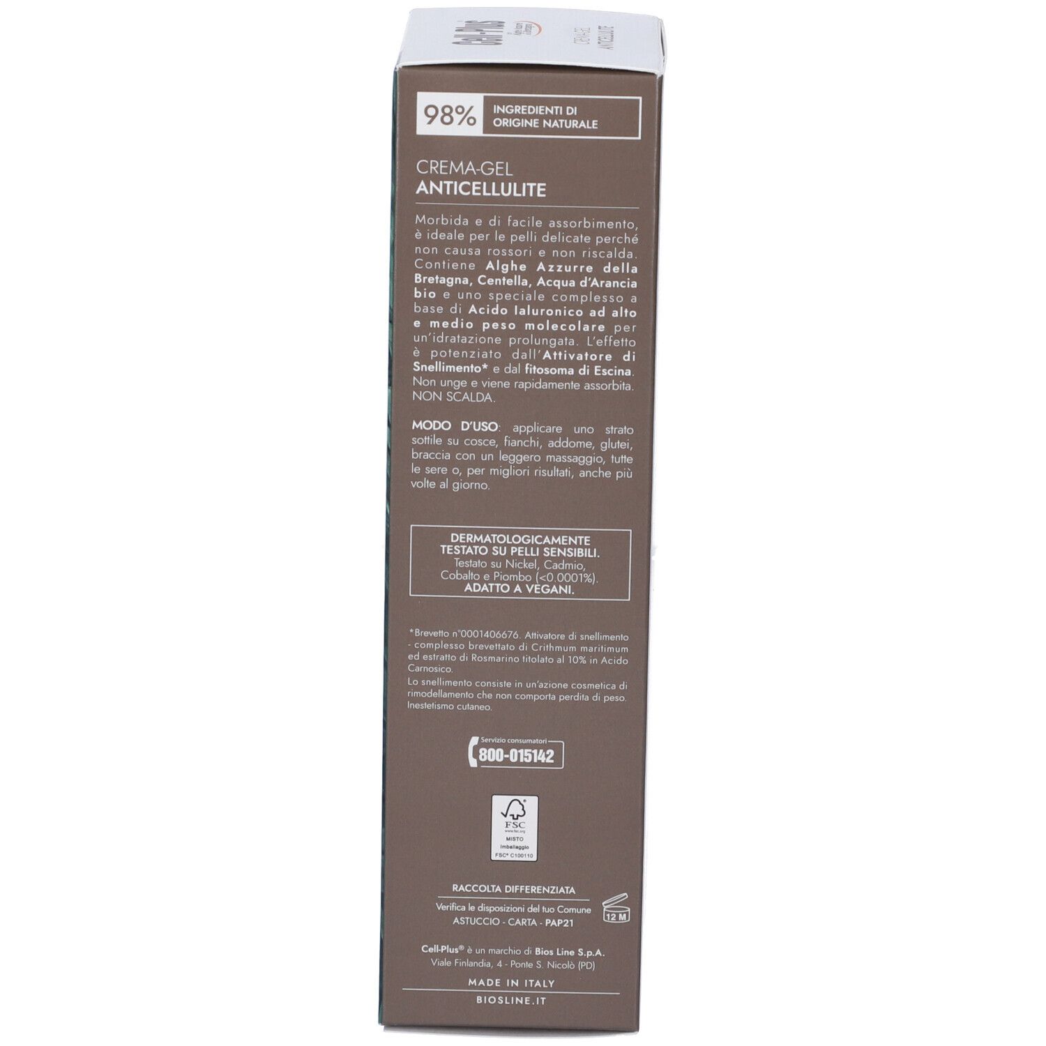 Cell-Plus Crema-Gel Anticellulite