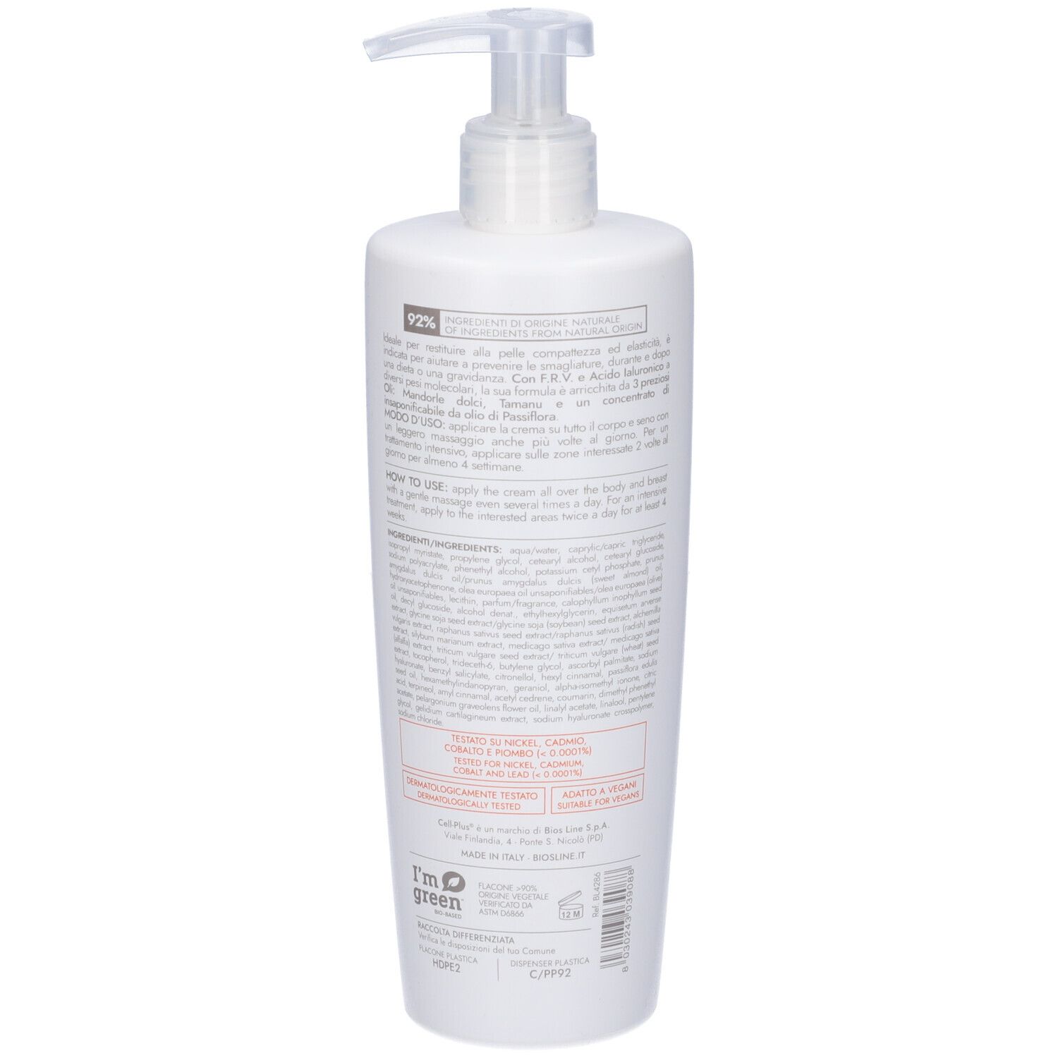 Cell-Plus Crema Rassodante 400ml
