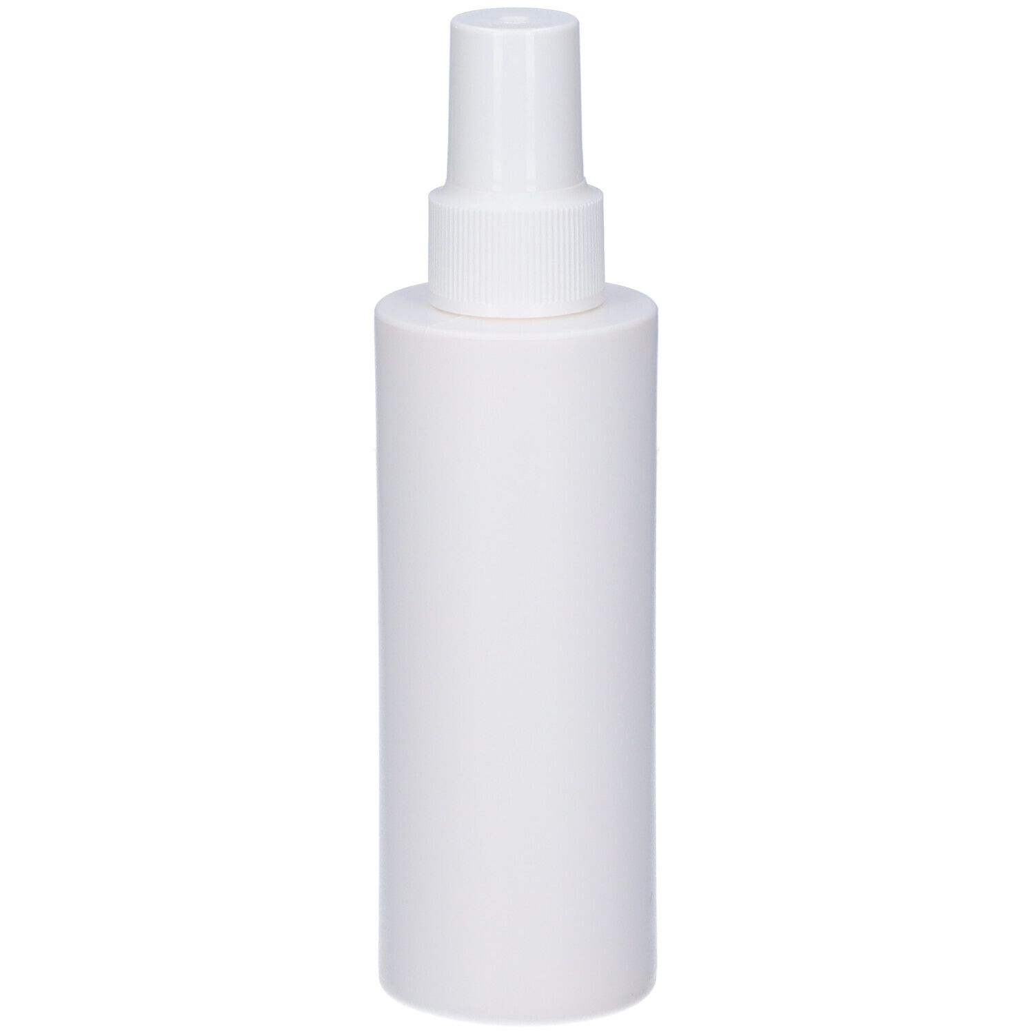 Spray bianco con erogatore bianco. Nessuna informazione testuale visibile.