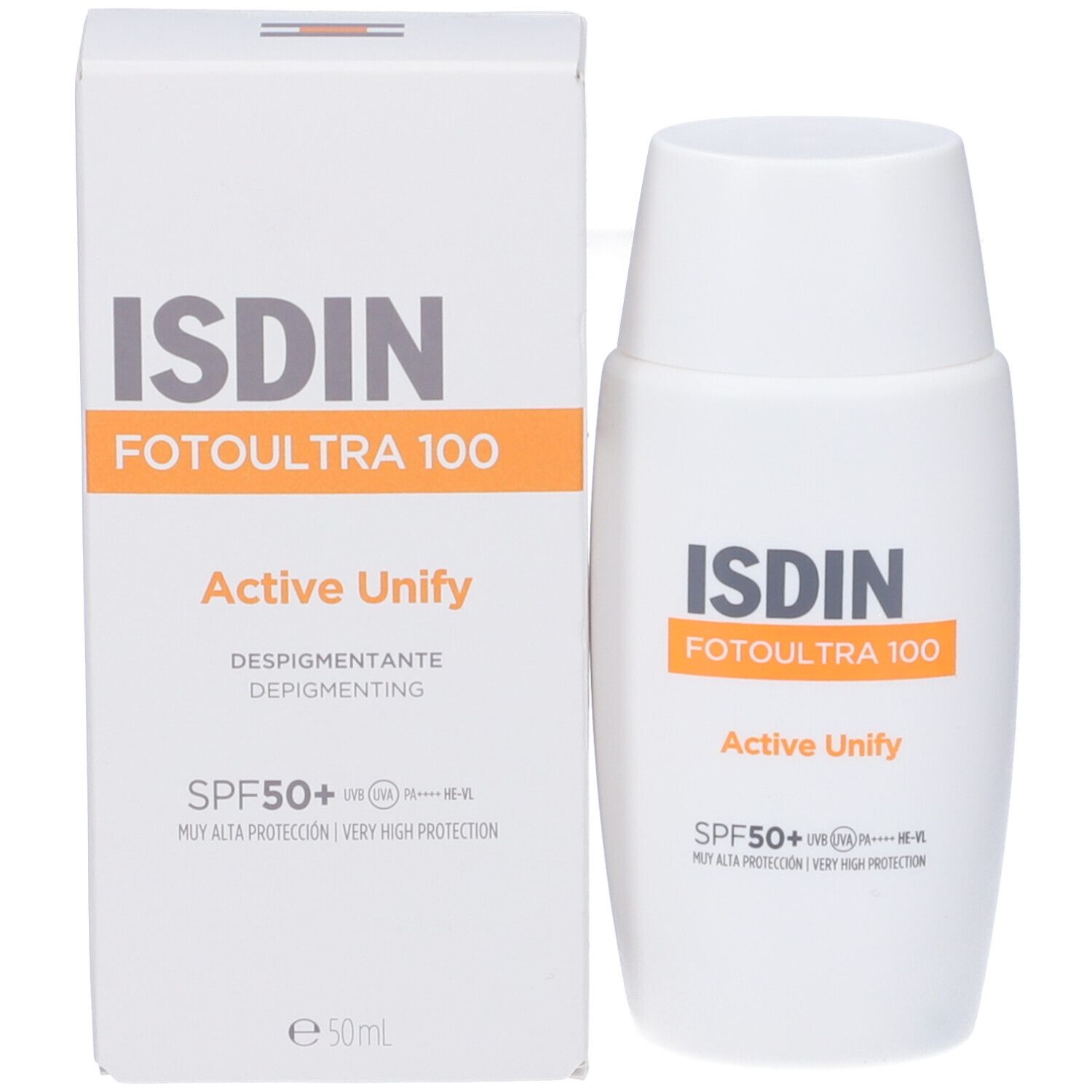 ISDIN Fotoultra 100 Active Unify Crema Depigmentante SPF 50+