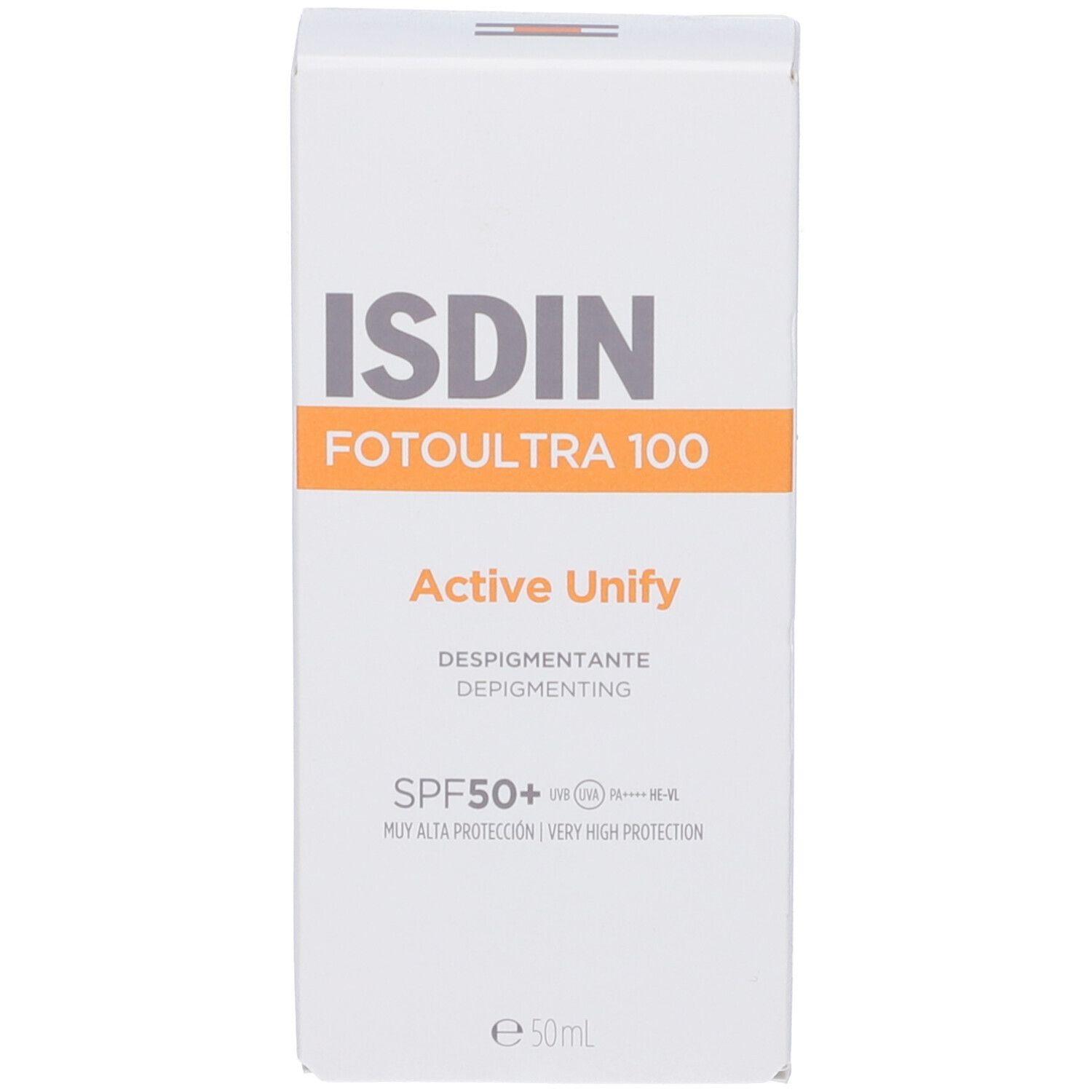ISDIN Fotoultra 100 Active Unify Crema Depigmentante SPF 50+