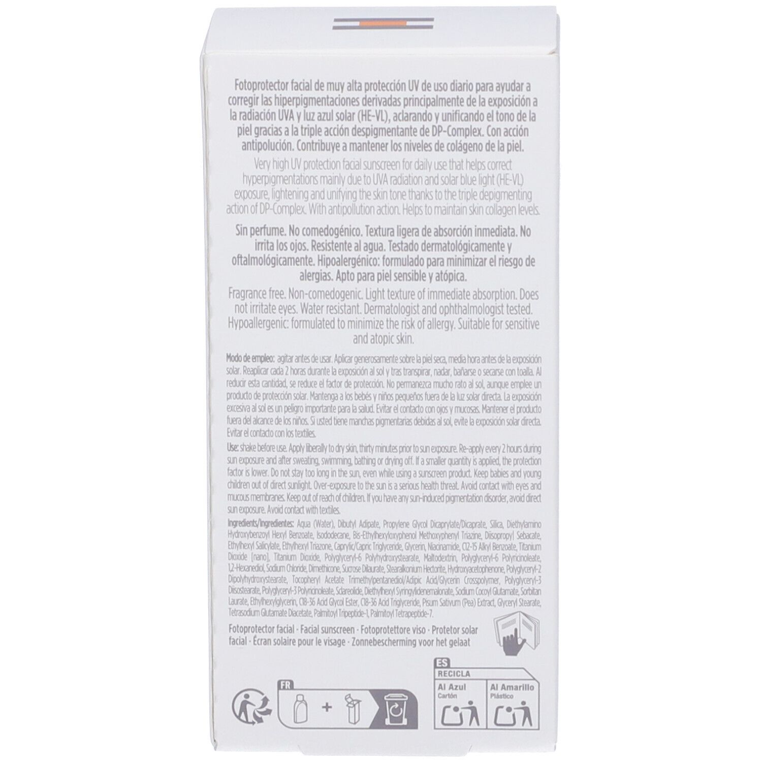 ISDIN Fotoultra 100 Active Unify Crema Depigmentante SPF 50+