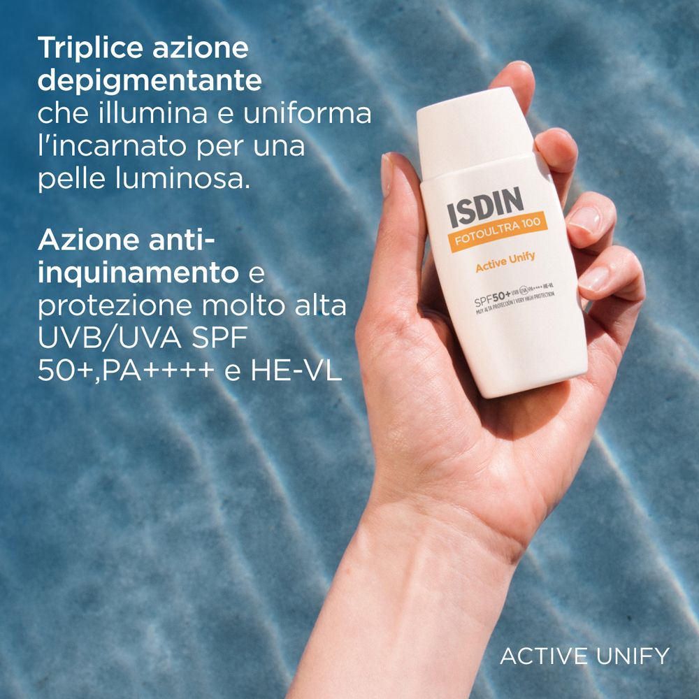 ISDIN Fotoultra 100 Active Unify Crema Depigmentante SPF 50+