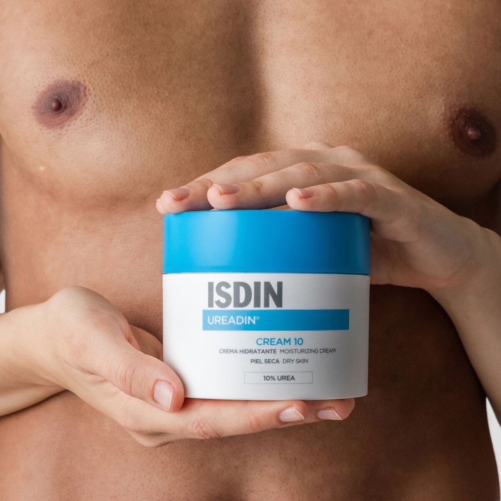 ISDIN Ureadin Cream 10 Crema idratante con 10% di urea per pelle secca.