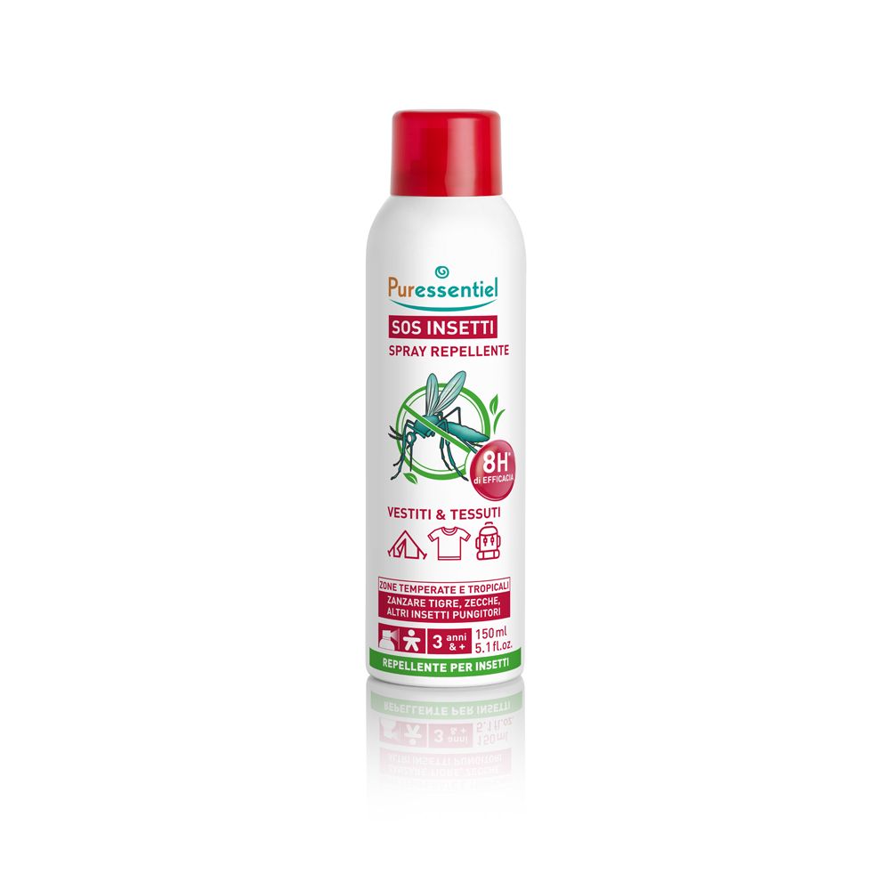 Sos Insetti Spray Repellente Vestiti&Tessuti
