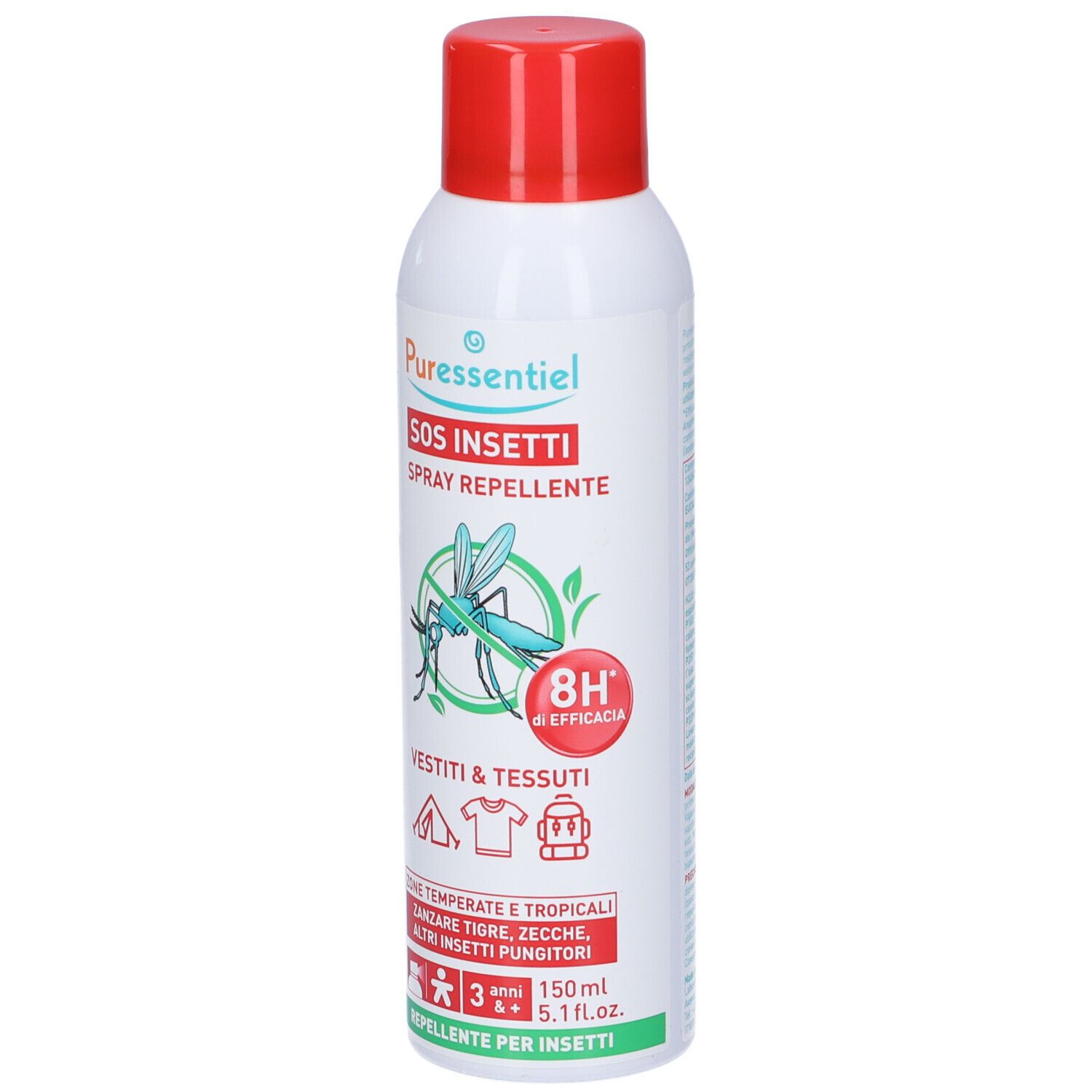 Sos Insetti Spray Repellente Vestiti&Tessuti