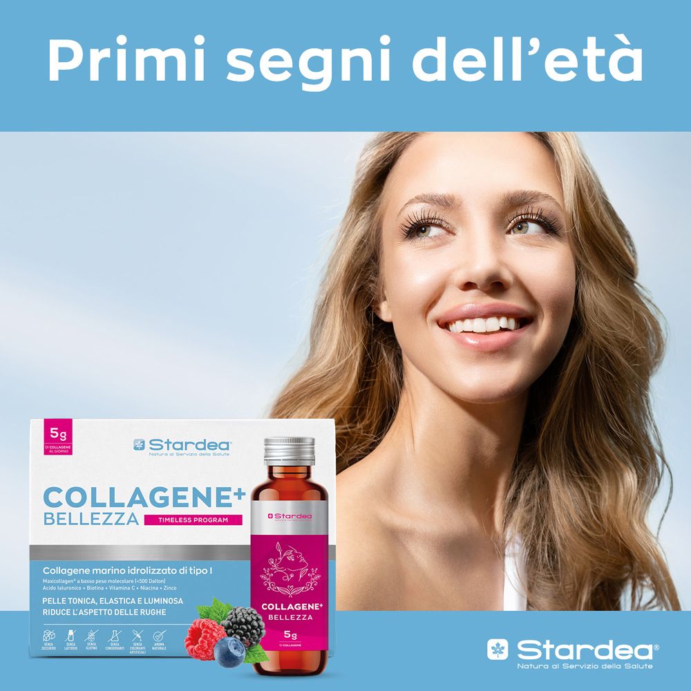 Stardea Collagene + Bellezza Shot da Bere a Base di Collagene Marino Di Tipo 1 e Acido Ialuronico - risparmia il 10% con il codice: Stardea10
