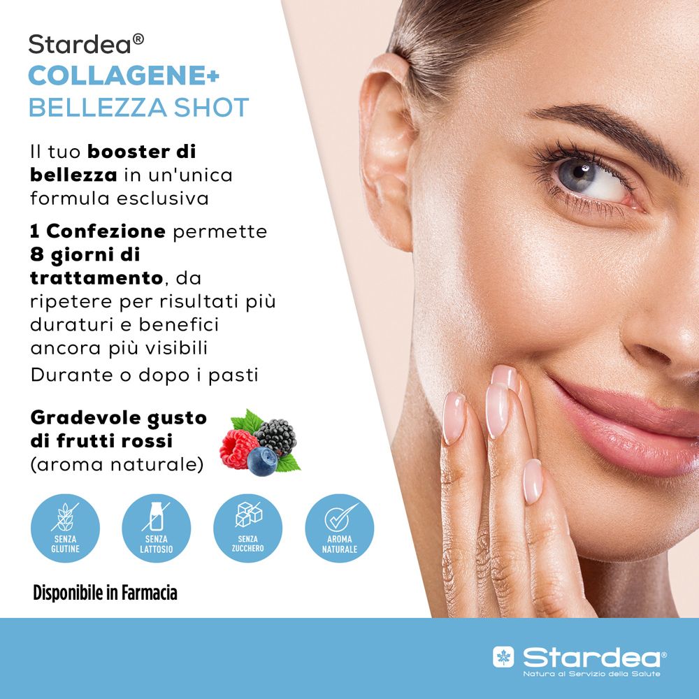 Stardea Collagene + Bellezza Shot da Bere a Base di Collagene Marino Di Tipo 1 e Acido Ialuronico - risparmia il 10% con il codice: Stardea10