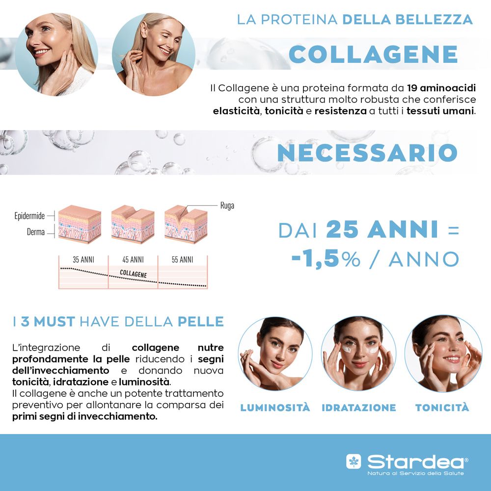 Stardea Collagene + Bellezza Shot da Bere a Base di Collagene Marino Di Tipo 1 e Acido Ialuronico - risparmia il 10% con il codice: Stardea10