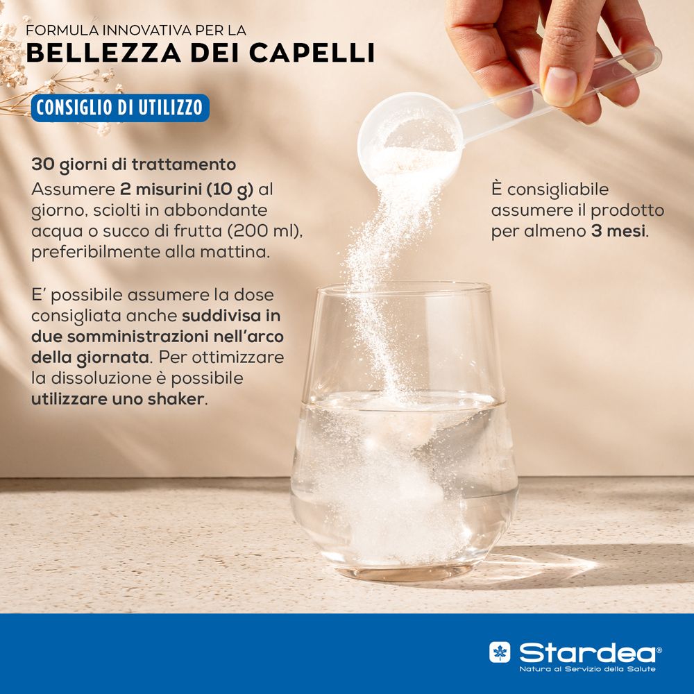 Stardea Collagene + Keratina Polvere - Per la Salute Dei Capelli