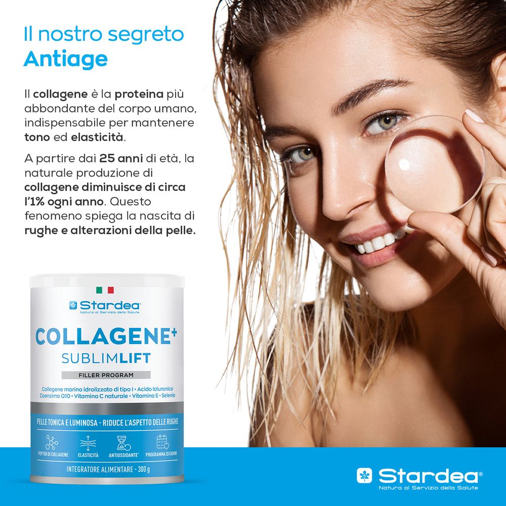 Stardea Collagene + Sublimlift Polvere a Base di Collagene Marino di Tipo 1 per La Bellezza della Pelle - risparmia il 10% con il codice: Stardea10