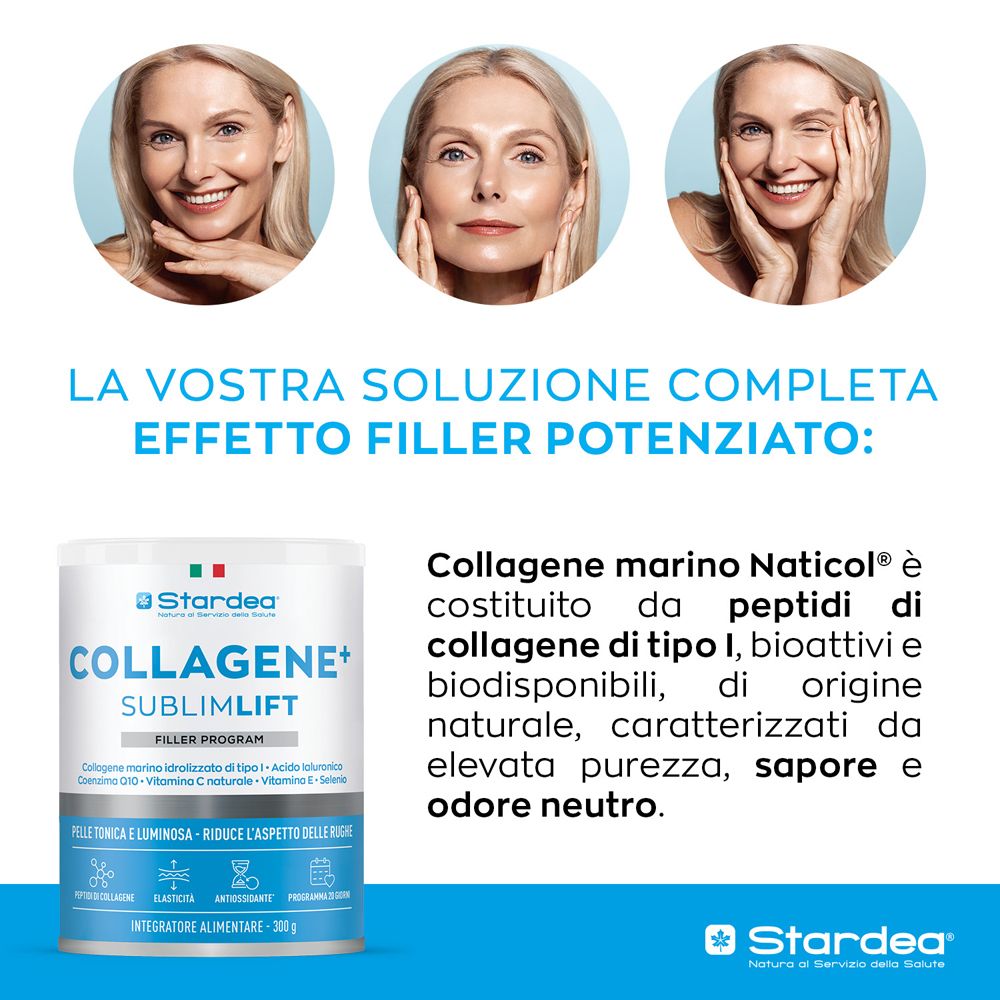 Stardea Collagene + Sublimlift Polvere a Base di Collagene Marino di Tipo 1 per La Bellezza della Pelle - risparmia il 10% con il codice: Stardea10