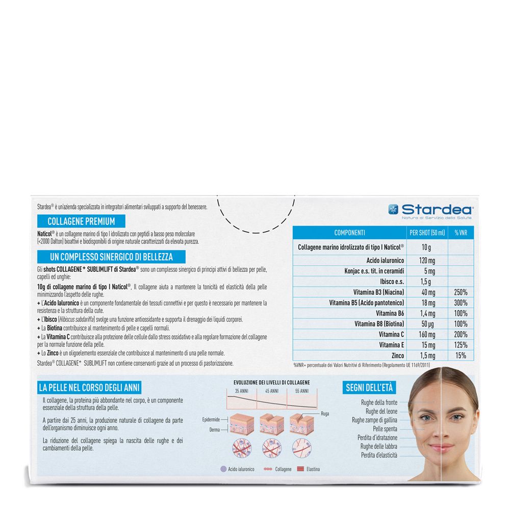 Stardea Collagene + Sublimlift Shot Da Bere - Per La Bellezza della Pelle - risparmia il 10% con il codice: Stardea10