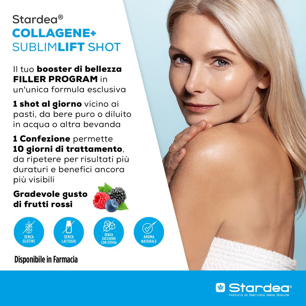 Stardea Collagene + Sublimlift Shot Da Bere - Per La Bellezza della Pelle - risparmia il 10% con il codice: Stardea10