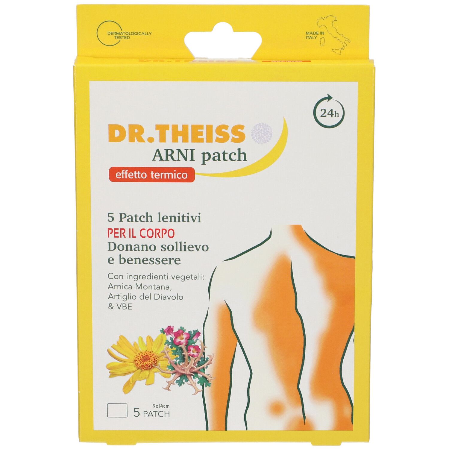 Dr. Theiss Arni Patch Effetto Termico Patch Lenitivi per il Corpo