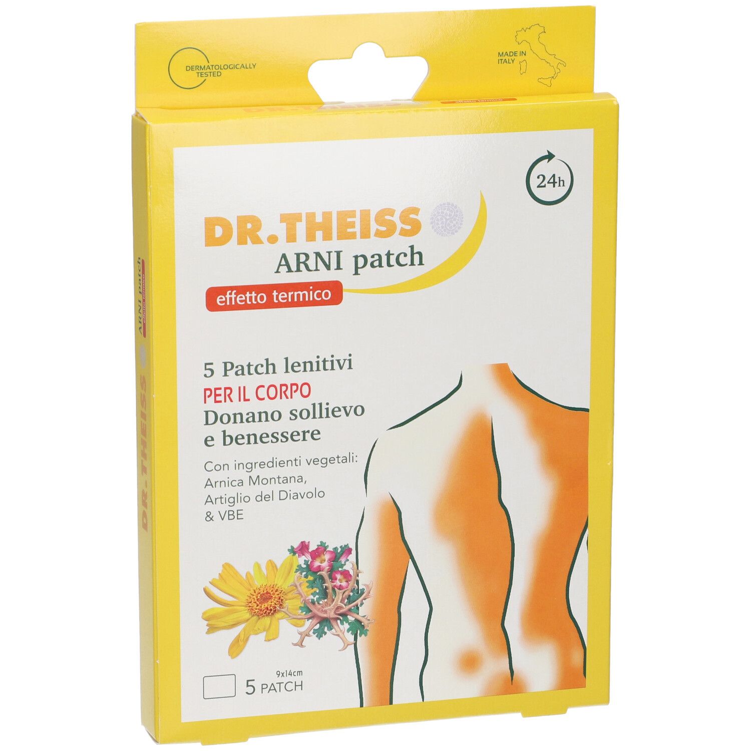Dr. Theiss Arni Patch Effetto Termico Patch Lenitivi per il Corpo