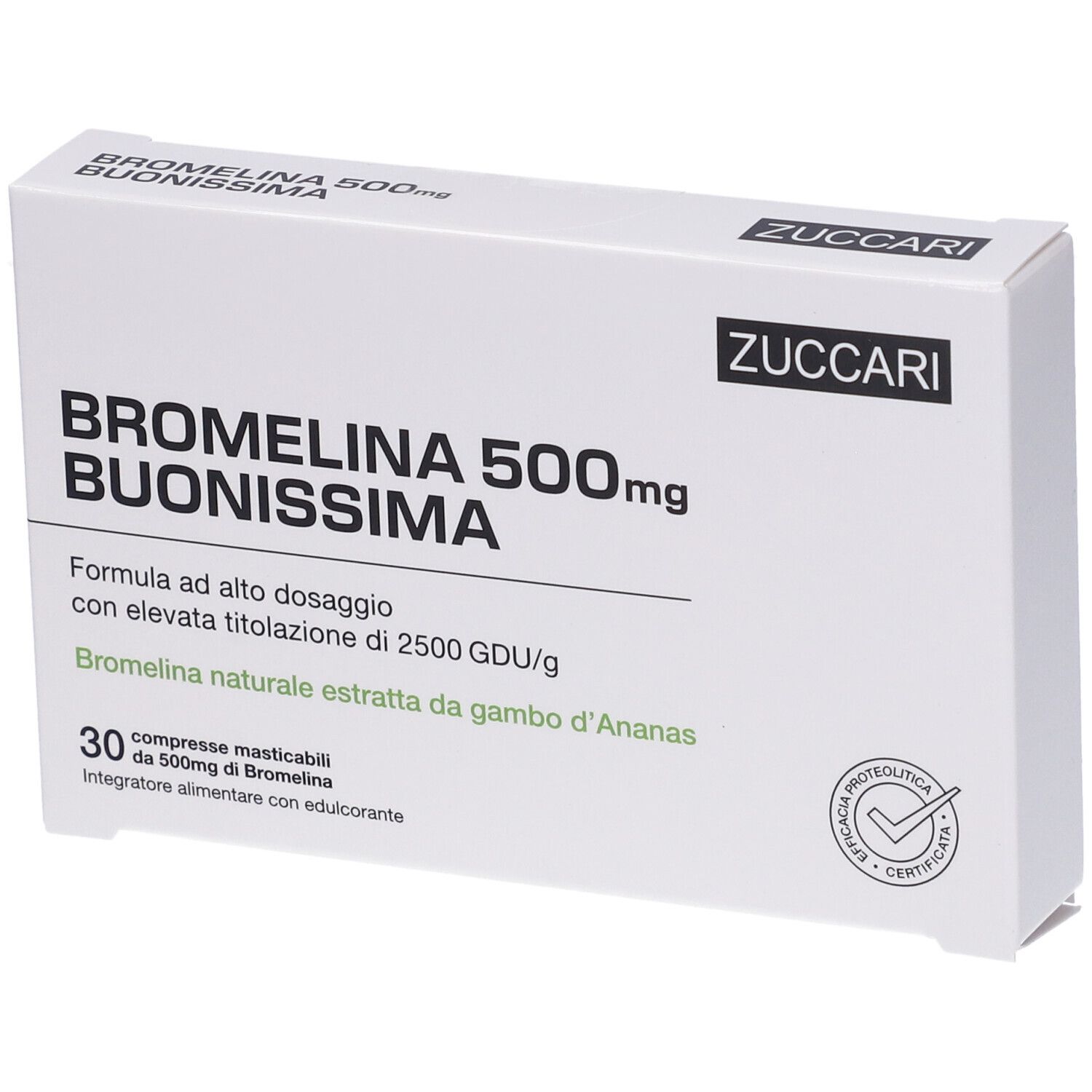 ZUCCARI Bromelina 500 Buonissima Compresse Masticabili