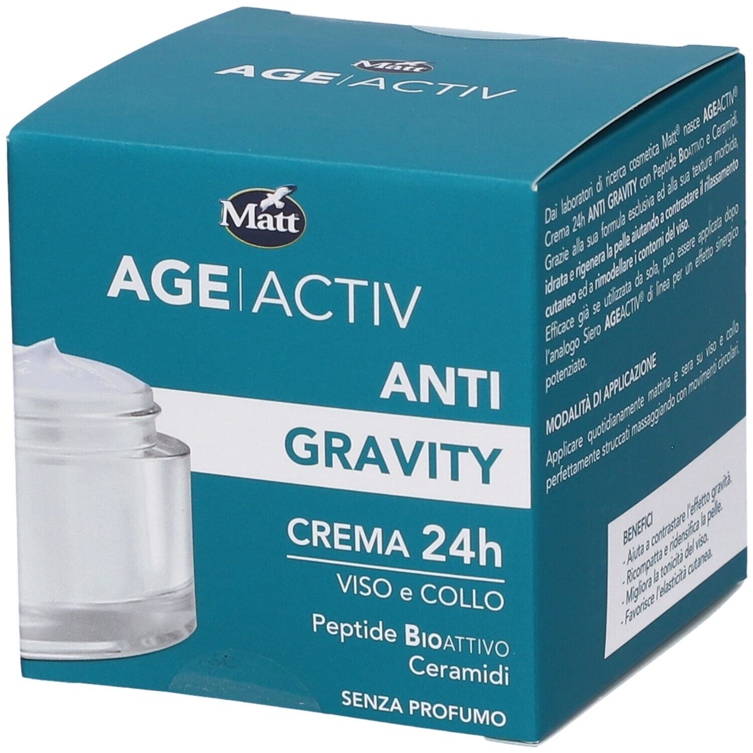 Matt Anti Gravity Crema 24H Viso Collo - Risparmia il 10% con il codice: aed0726