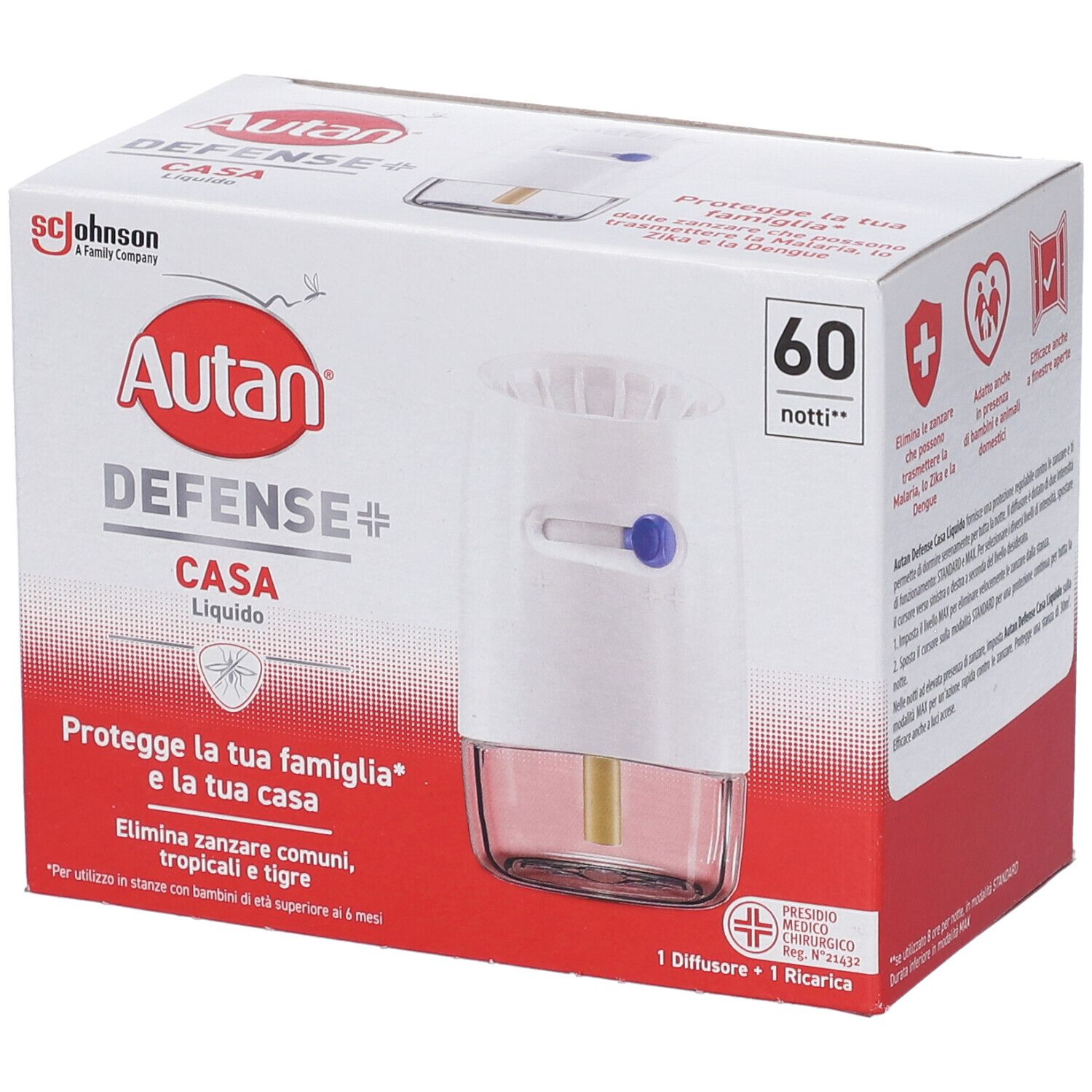 Autan Defense Casa Liquido Diffusore Elettrico