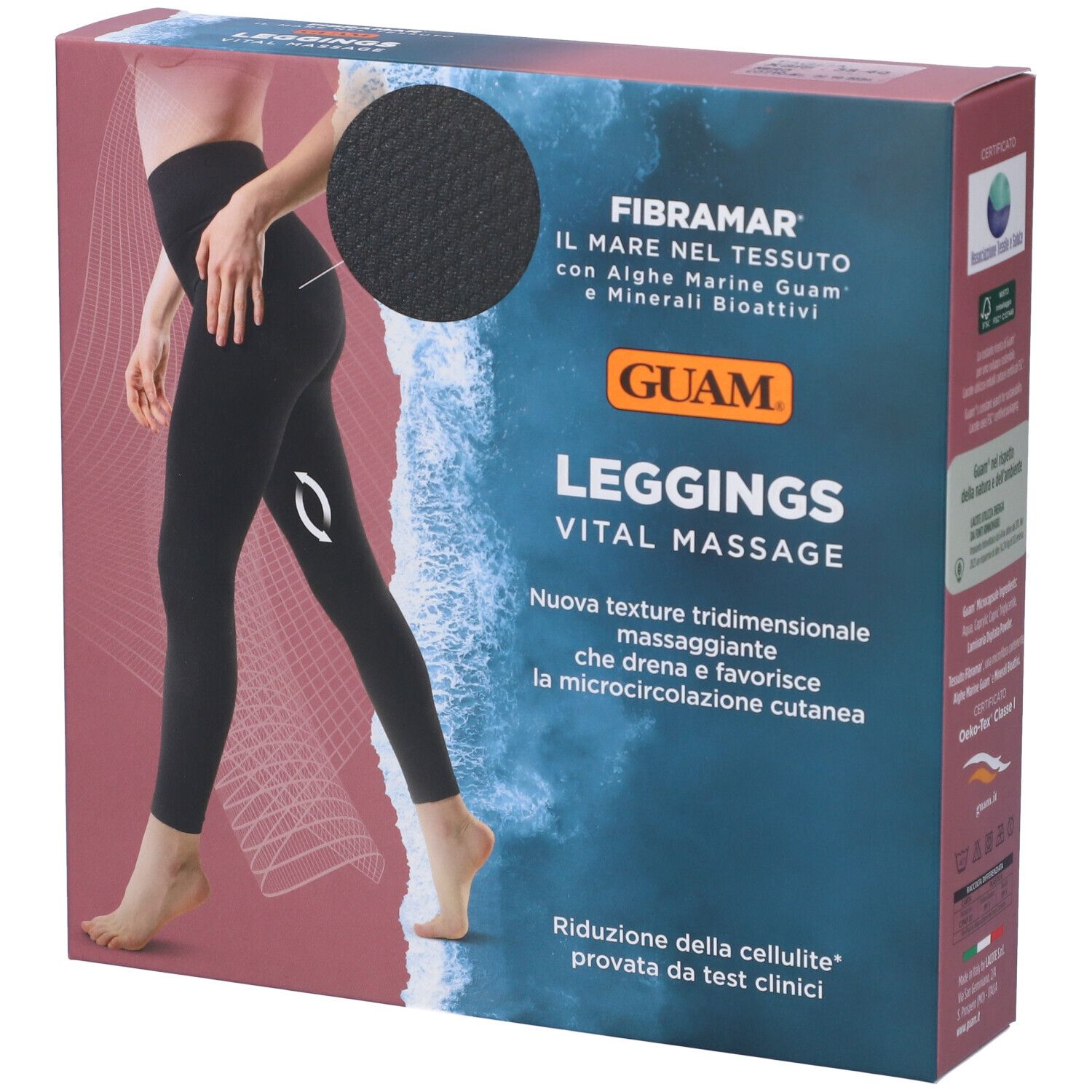 Guam Fibramar Leggings Vital Massage Xs/S - risparmia il 10% con il codice: Guam10