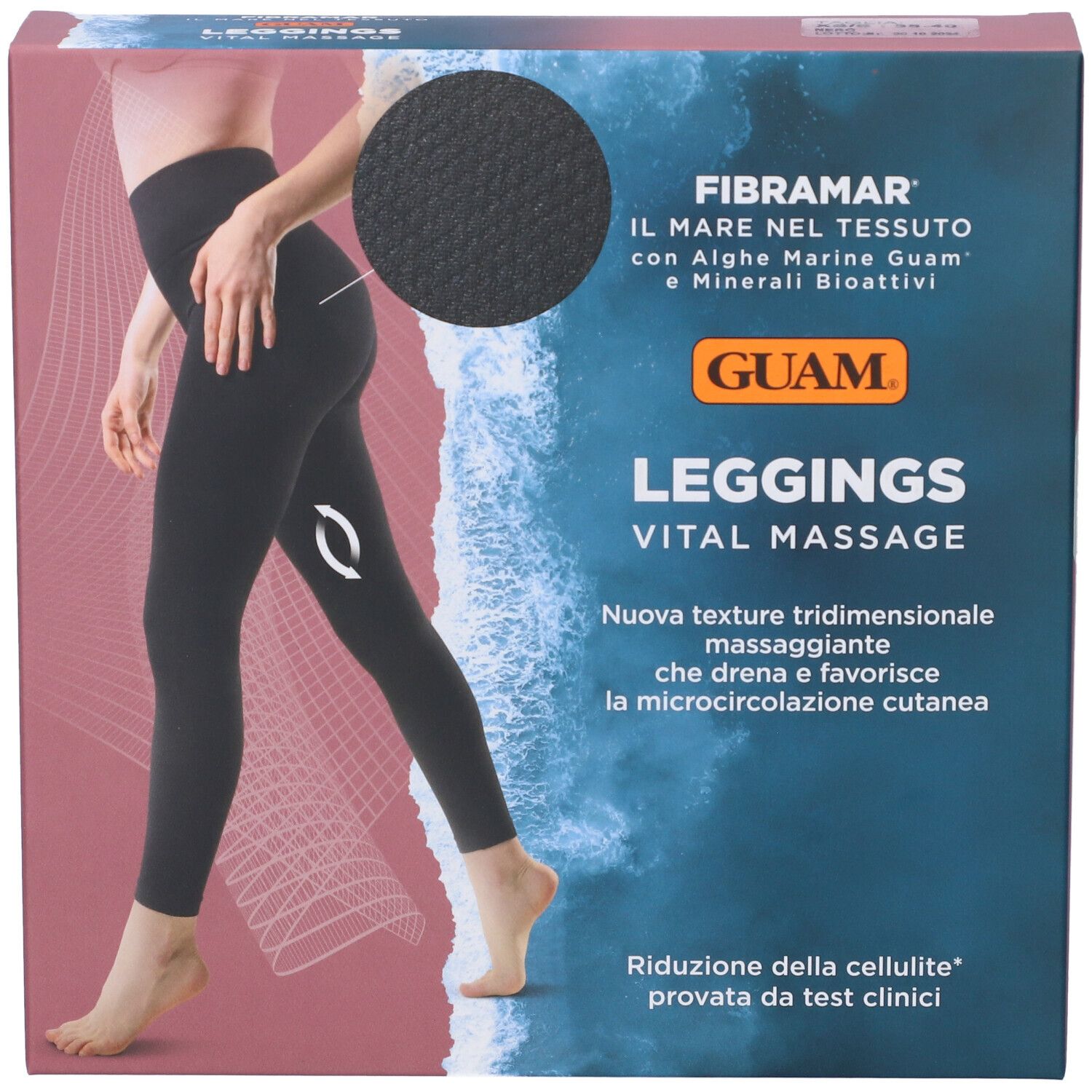 Guam Fibramar Leggings Vital Massage Xs/S - risparmia il 10% con il codice: Guam10