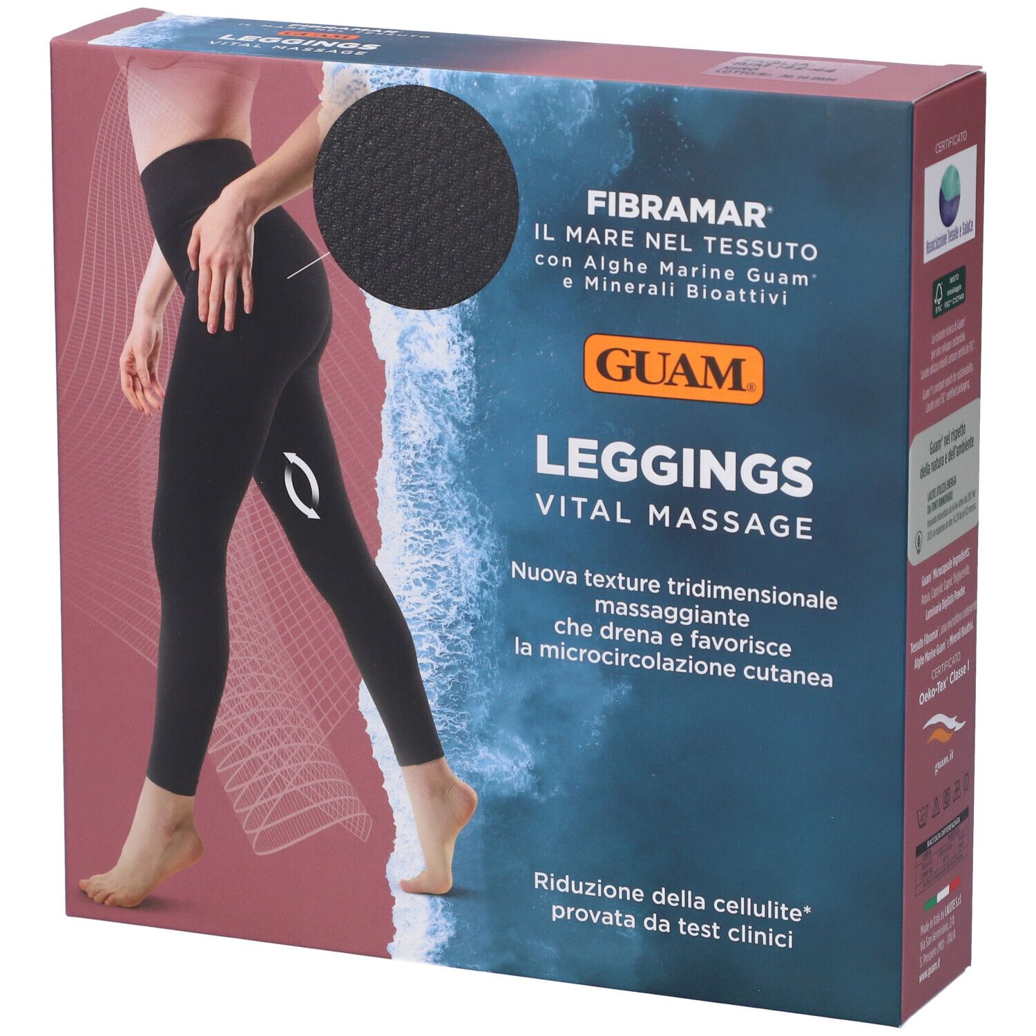 Guam Leggings Vital Massage S/M - risparmia il 10% con il codice: Guam10