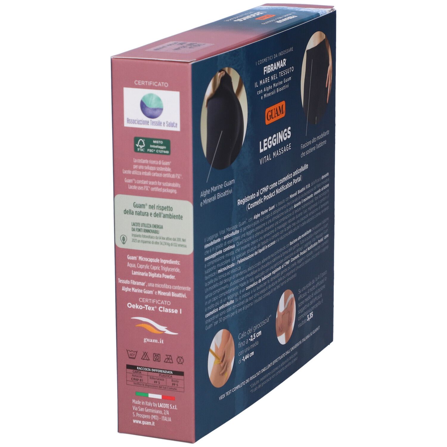 Guam Leggings Vital Massage S/M - risparmia il 10% con il codice: Guam10