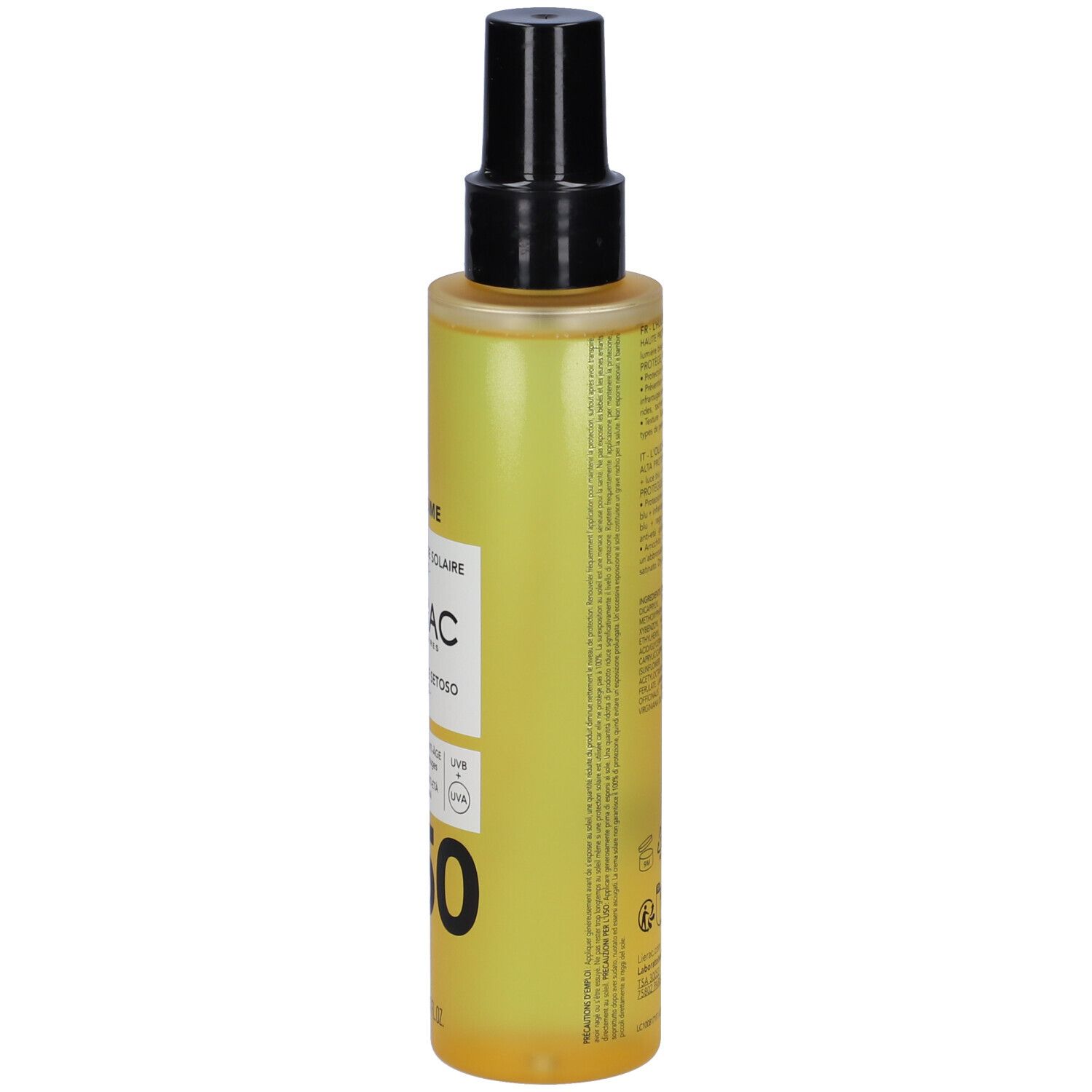 Lierac Sunissime Olio Solare Setoso SPF50