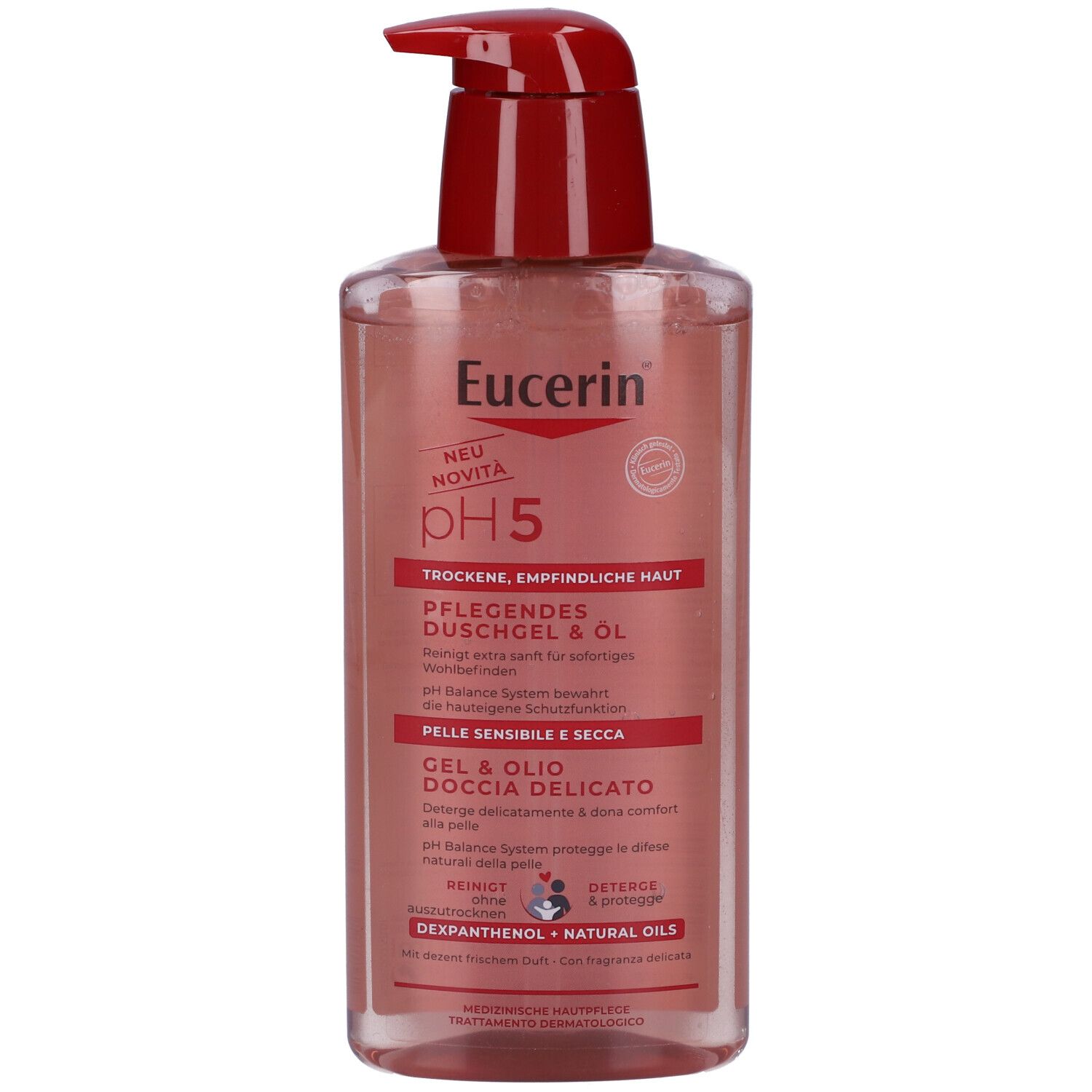 Eucerin Gel & Olio Doccia Delicato 400ml