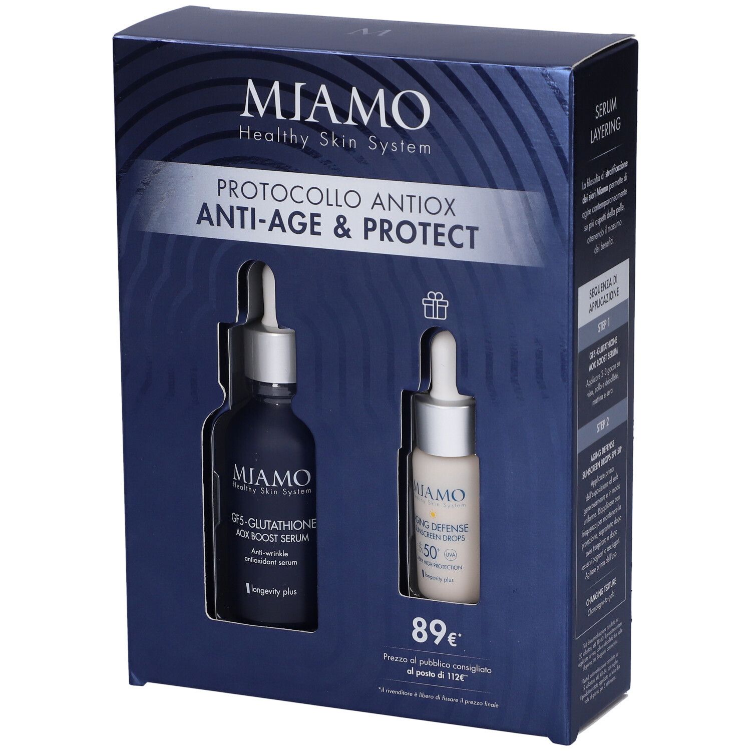 MIAMO Protocollo Antiox Anti-Age & Protect