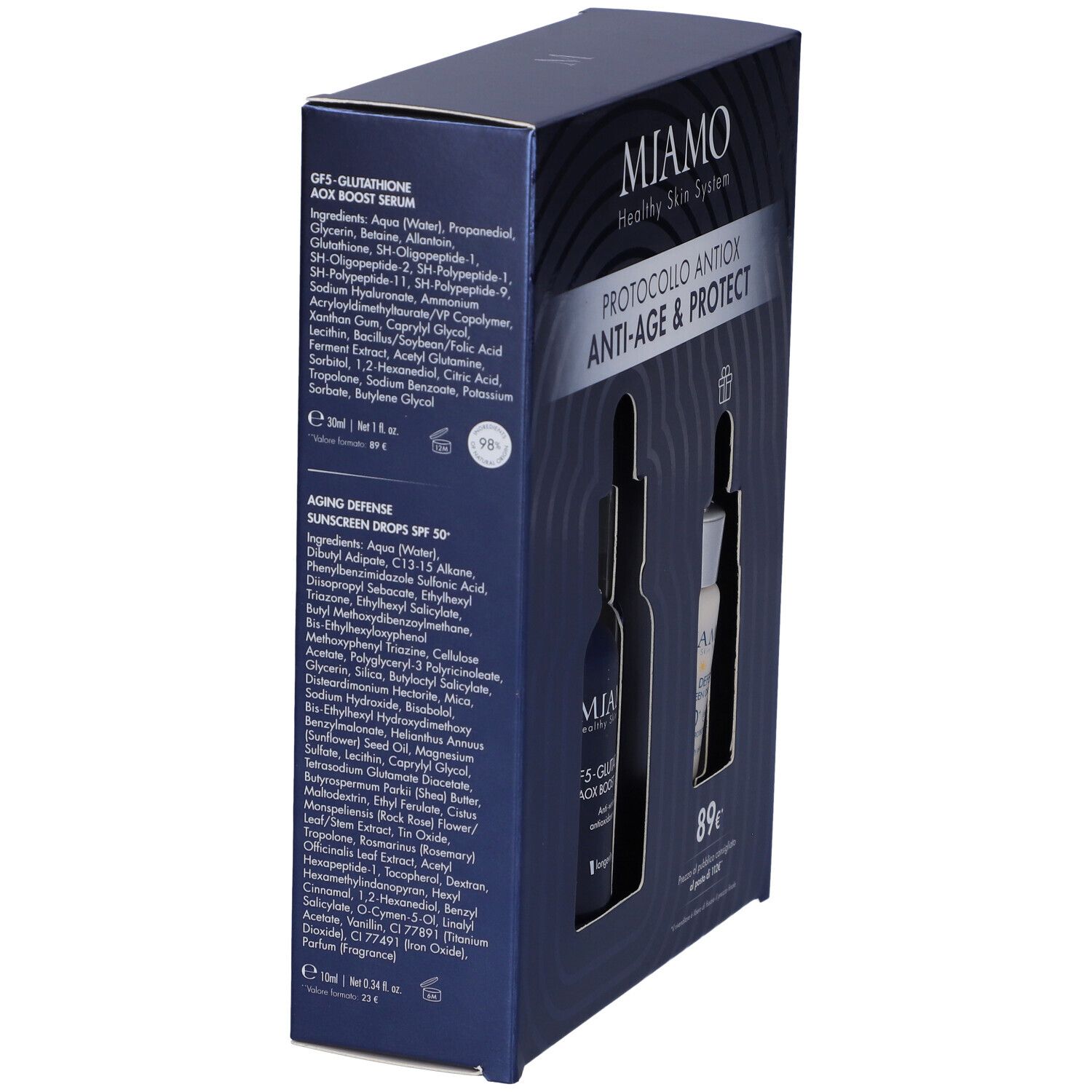 MIAMO Protocollo Antiox Anti-Age & Protect