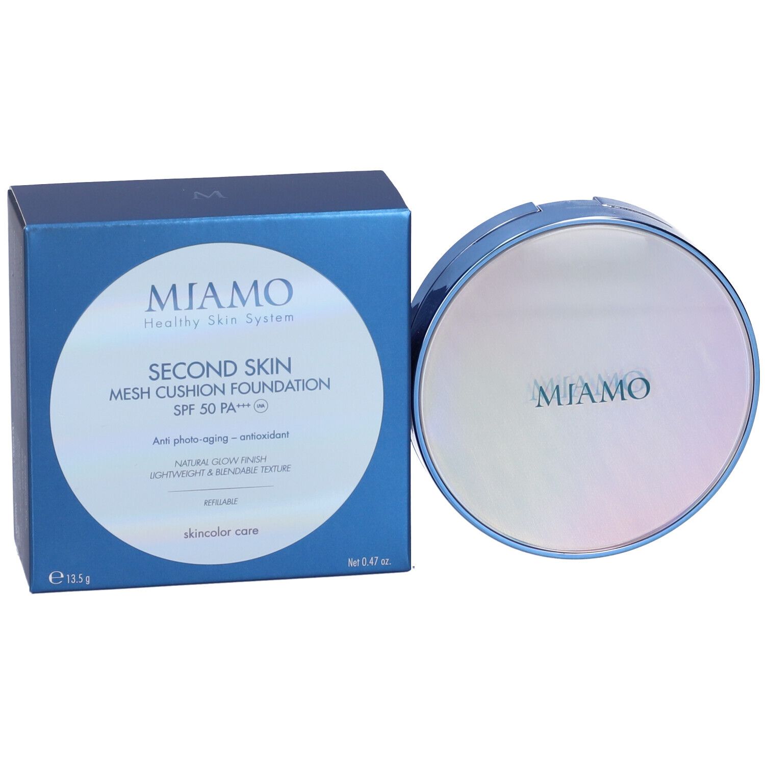 Miamo Second Skin Mesh Cushion Foundation Fondotinta Tonalitá Sand