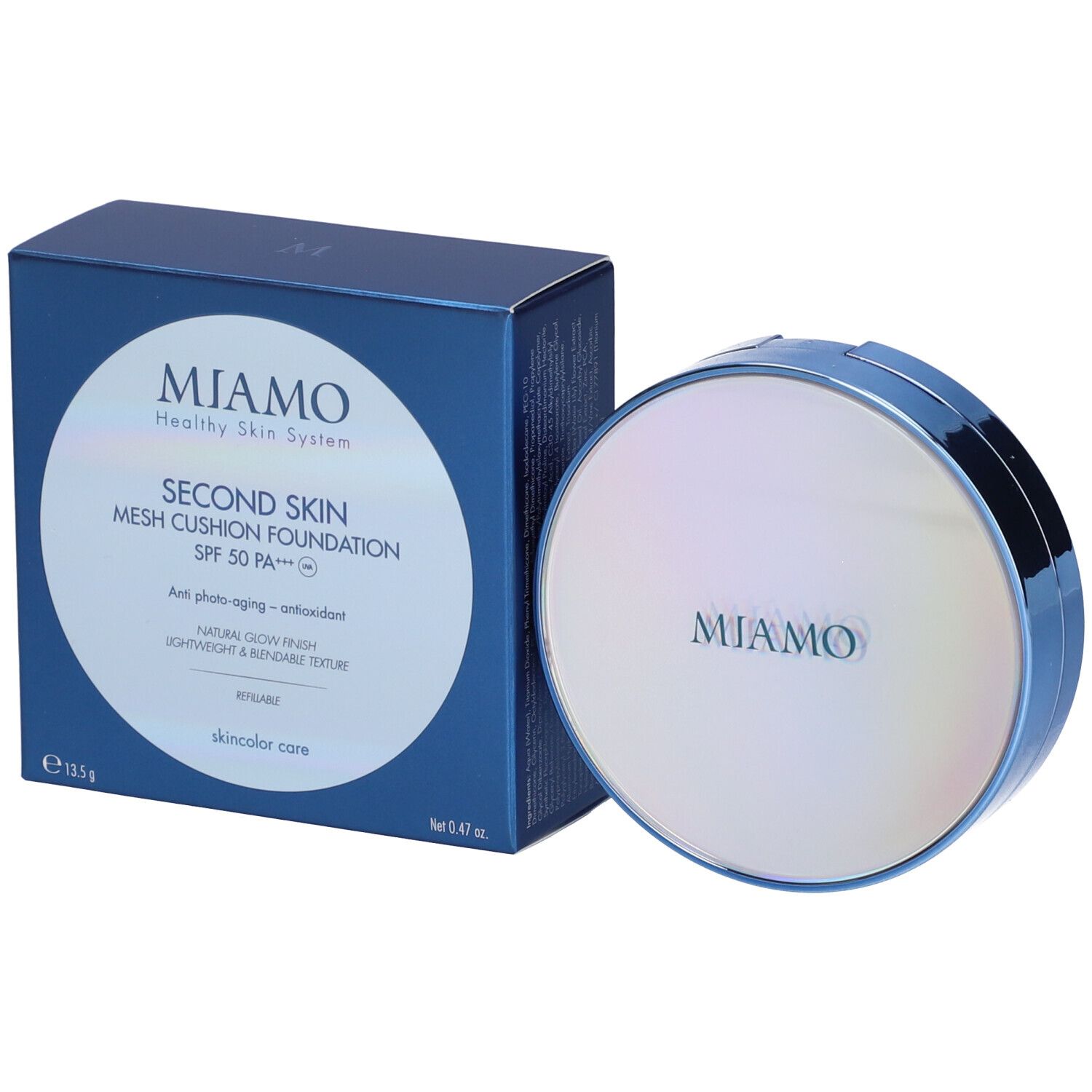 Miamo Second Skin Mesh Cushion Foundation Fondotinta Tonalitá Sand