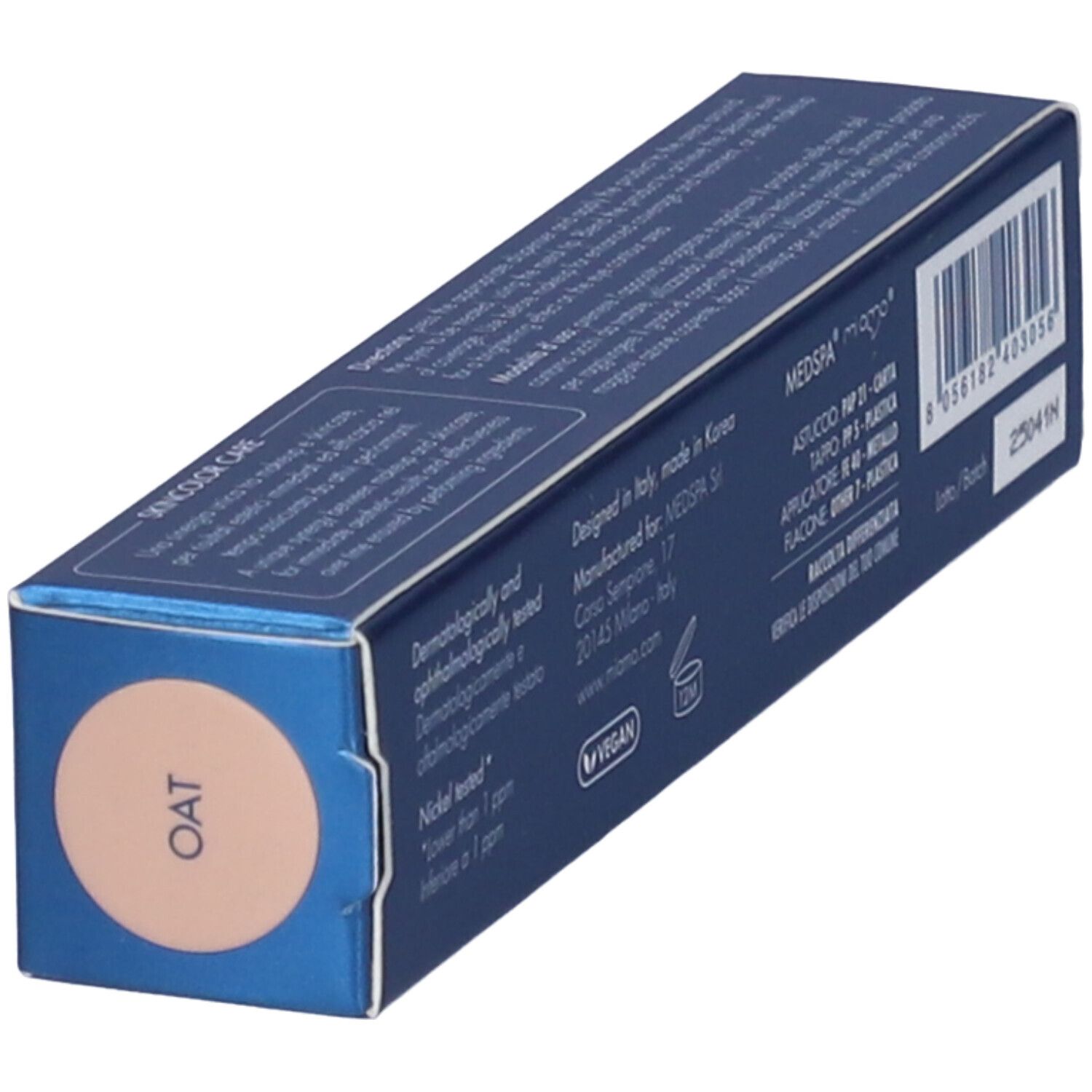 MIAMO Global Eye Defence Sunscreen Concealer SPF 30 Tonalità OAT