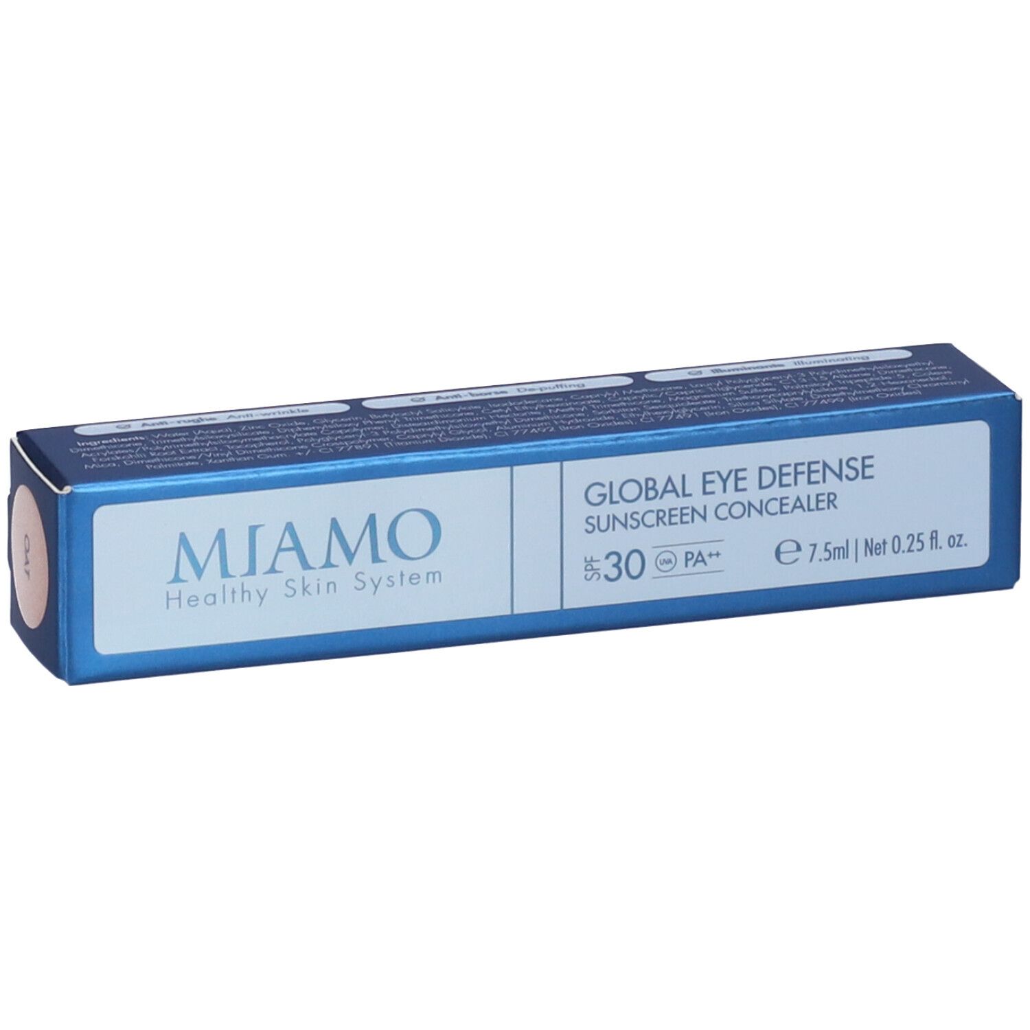 MIAMO Global Eye Defence Sunscreen Concealer SPF 30 Tonalità OAT