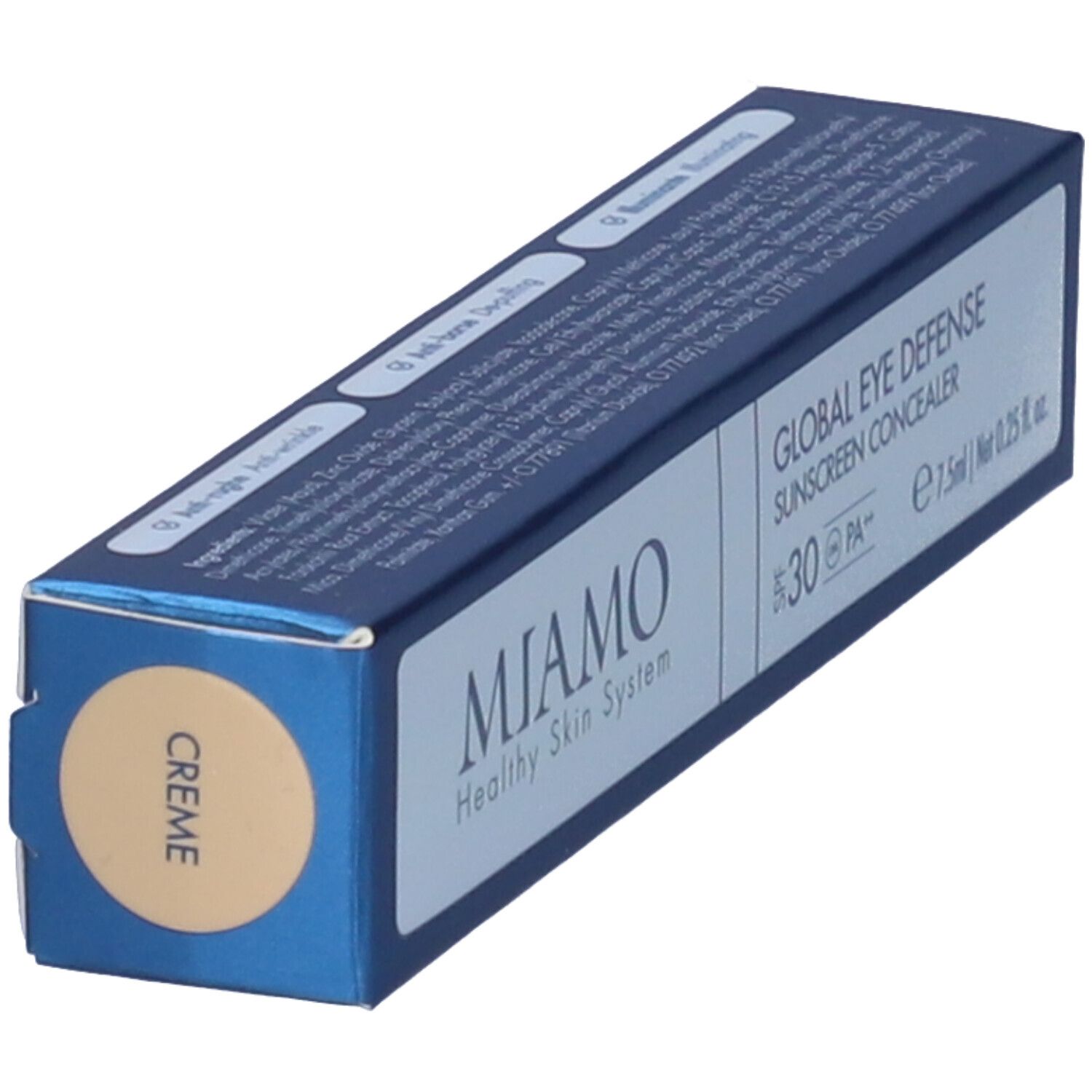 MIAMO Global Eye Defence Sunscreen Concealer SPF 30 Tonalità CREME