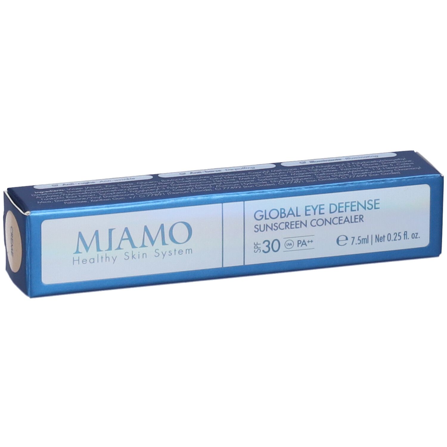 MIAMO Global Eye Defence Sunscreen Concealer SPF 30 Tonalità CREME